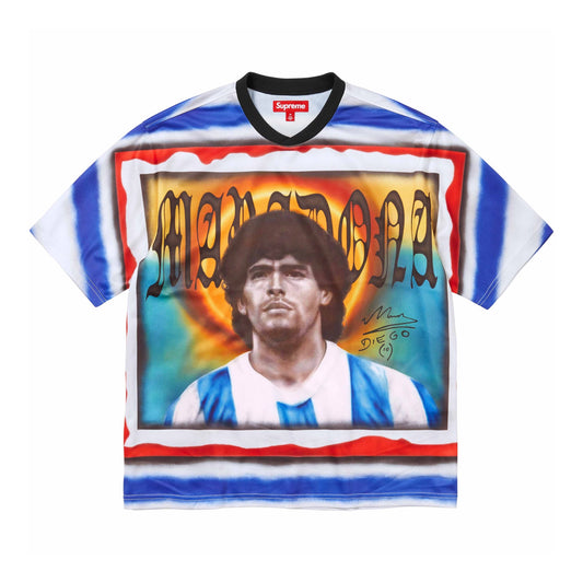 Supreme Maradona Soccer Jersey Multicolor