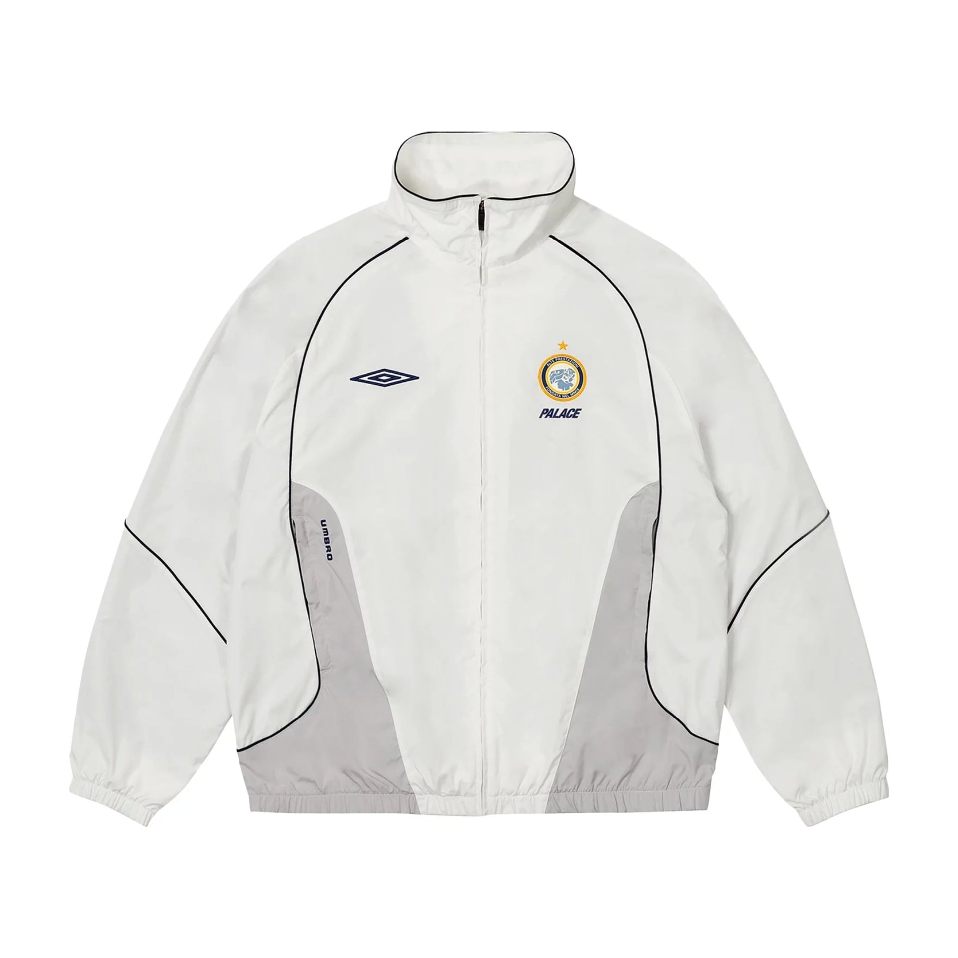 Palace x Umbro Training Track Jacket White Palace x Umbro Training Track Jacket White