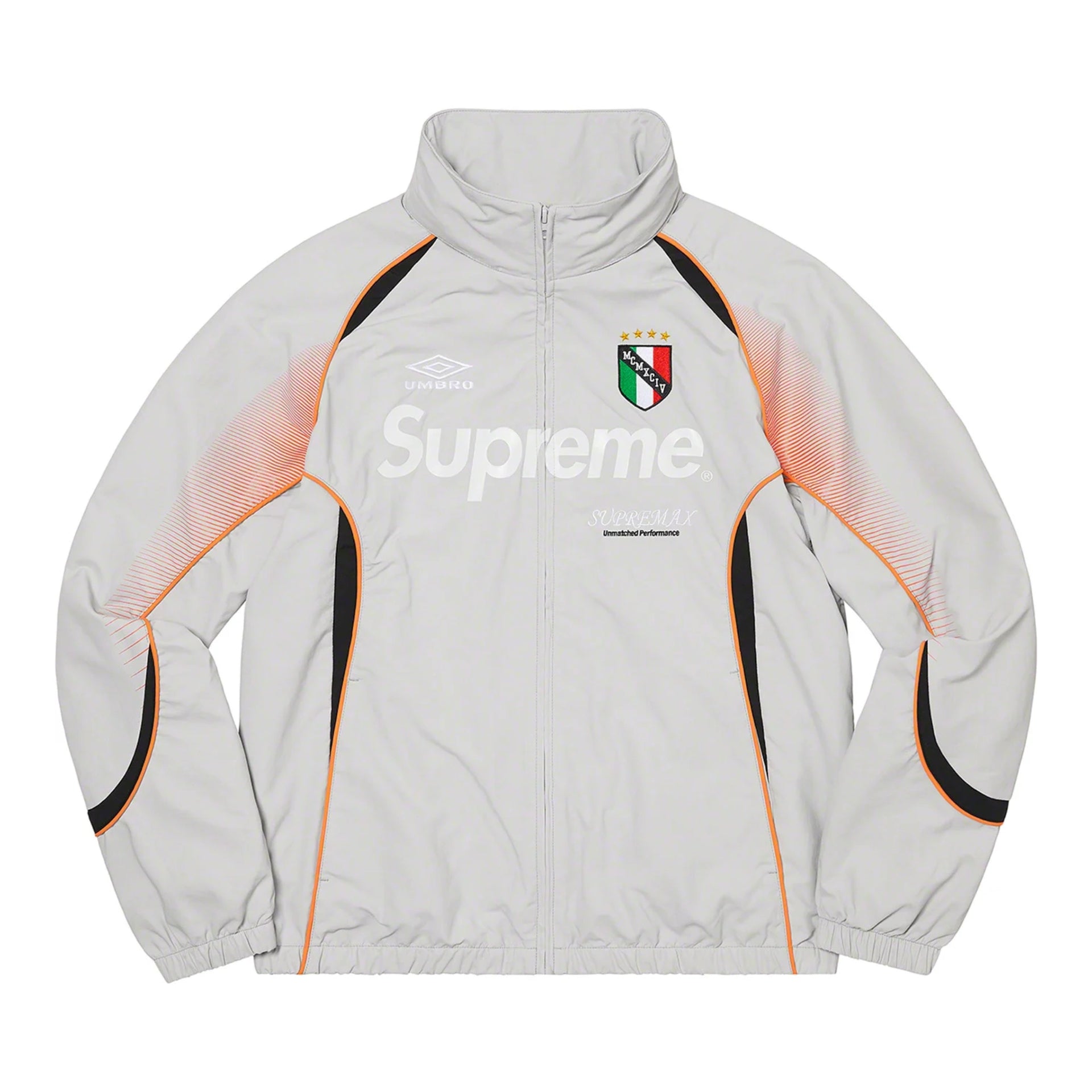 Supreme Umbro Track Jacket Gray Supreme Umbro Track Jacket Gray