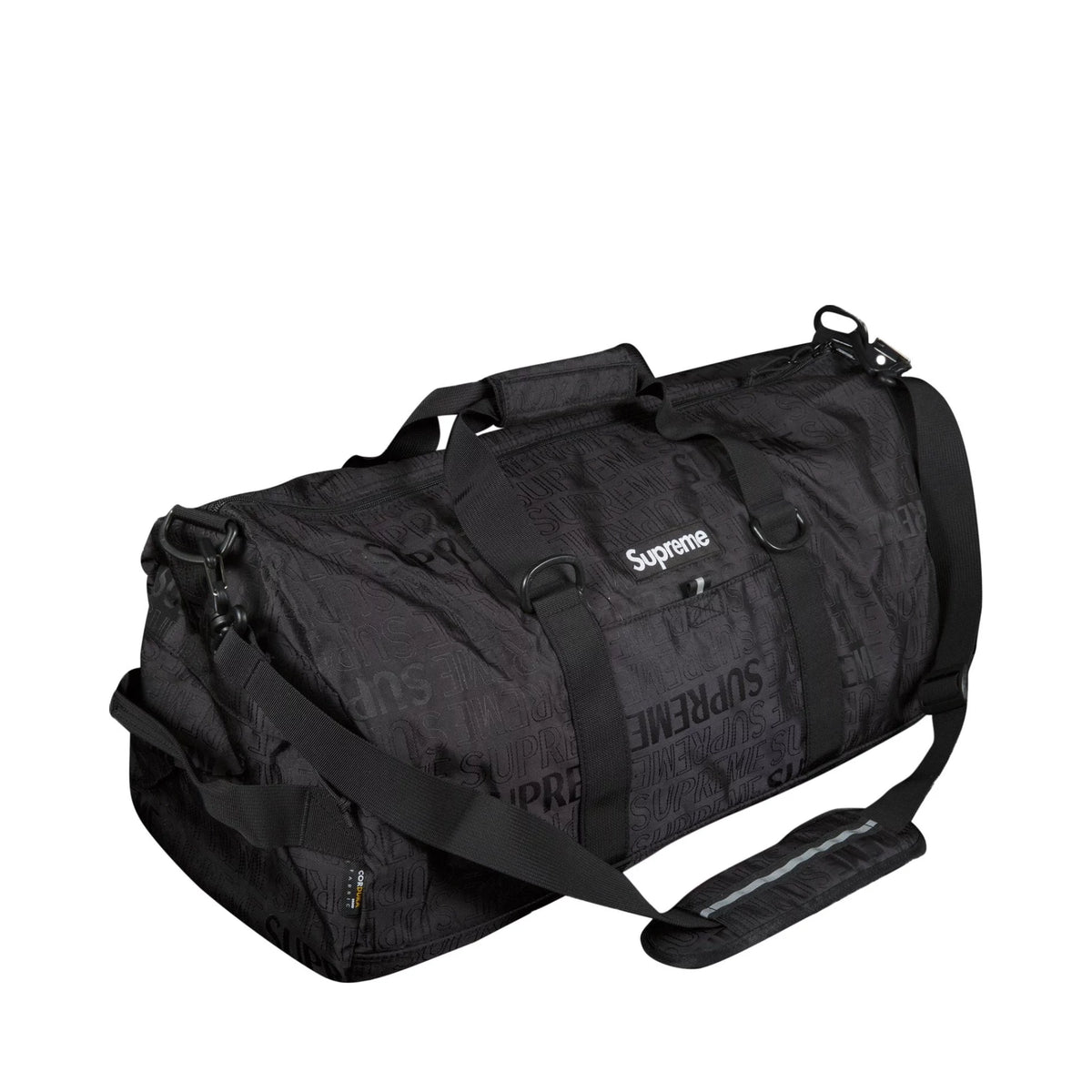 バッグ supreme 25ss duffle bag black Supreme | Duffle Bag - UG.SHAFT