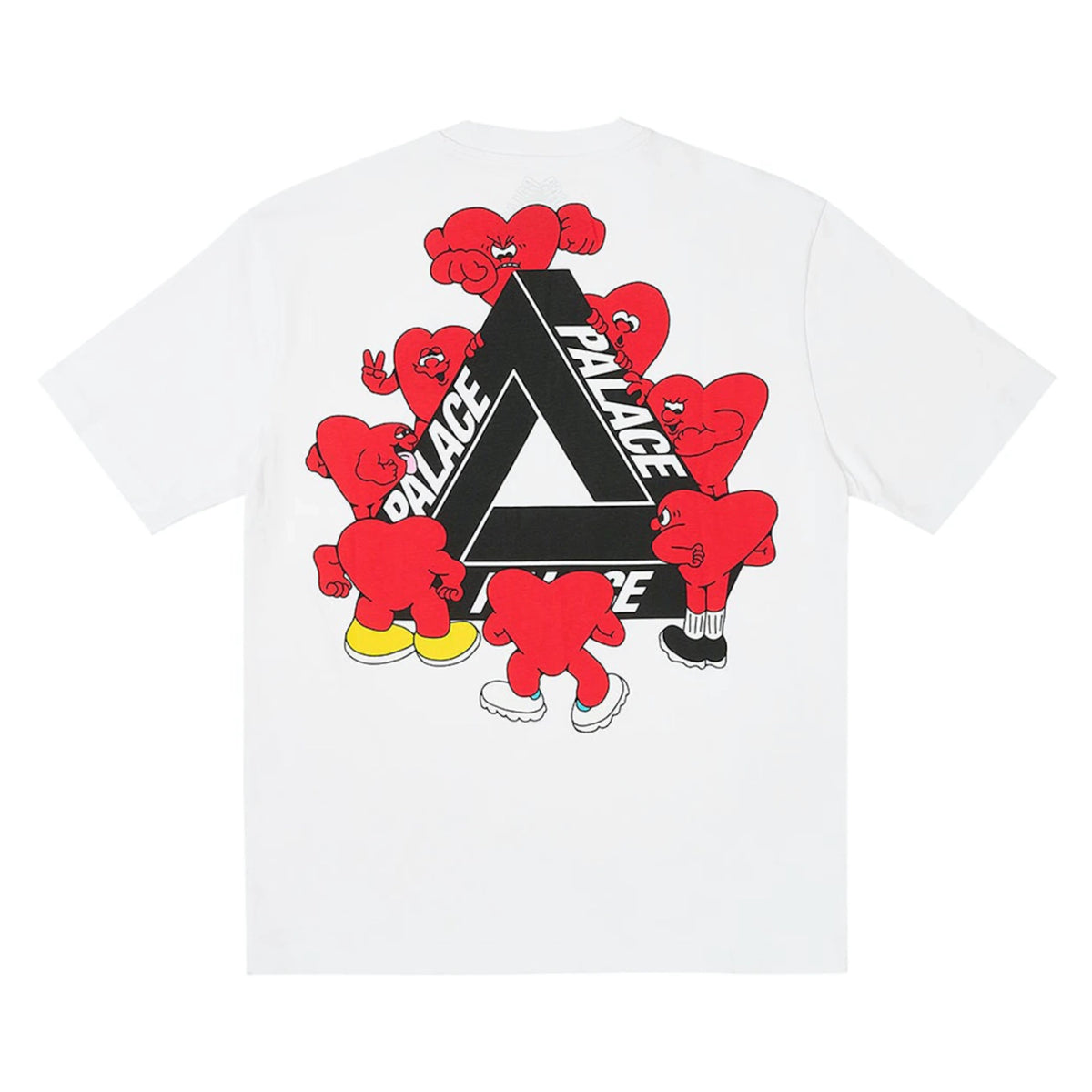 Palace TRI-HEARTS T-SHIRT 【M】 palace-tri-hearts-t-shirt-navy