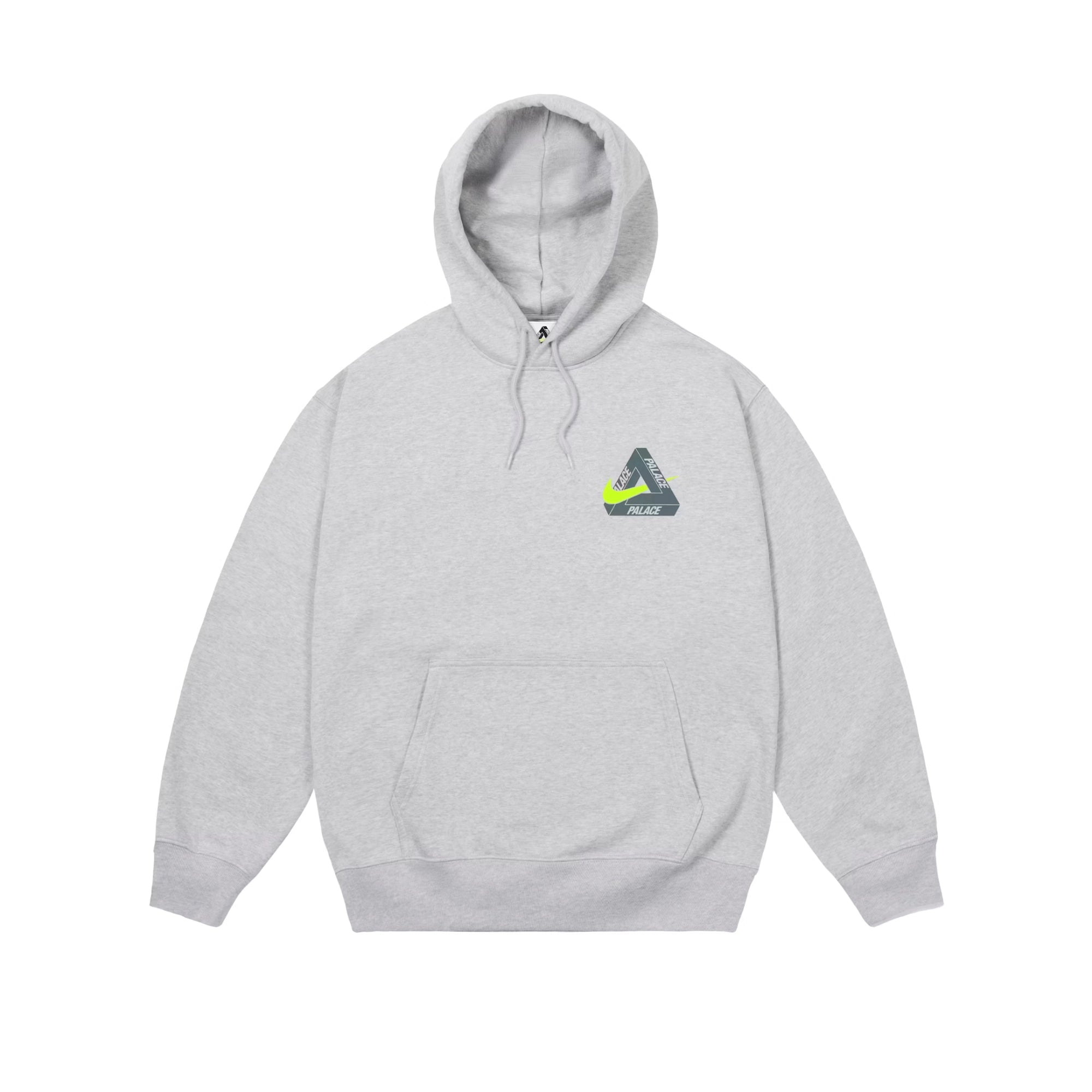 Palace x Nike Tri Swoosh Hood Grey Marl
