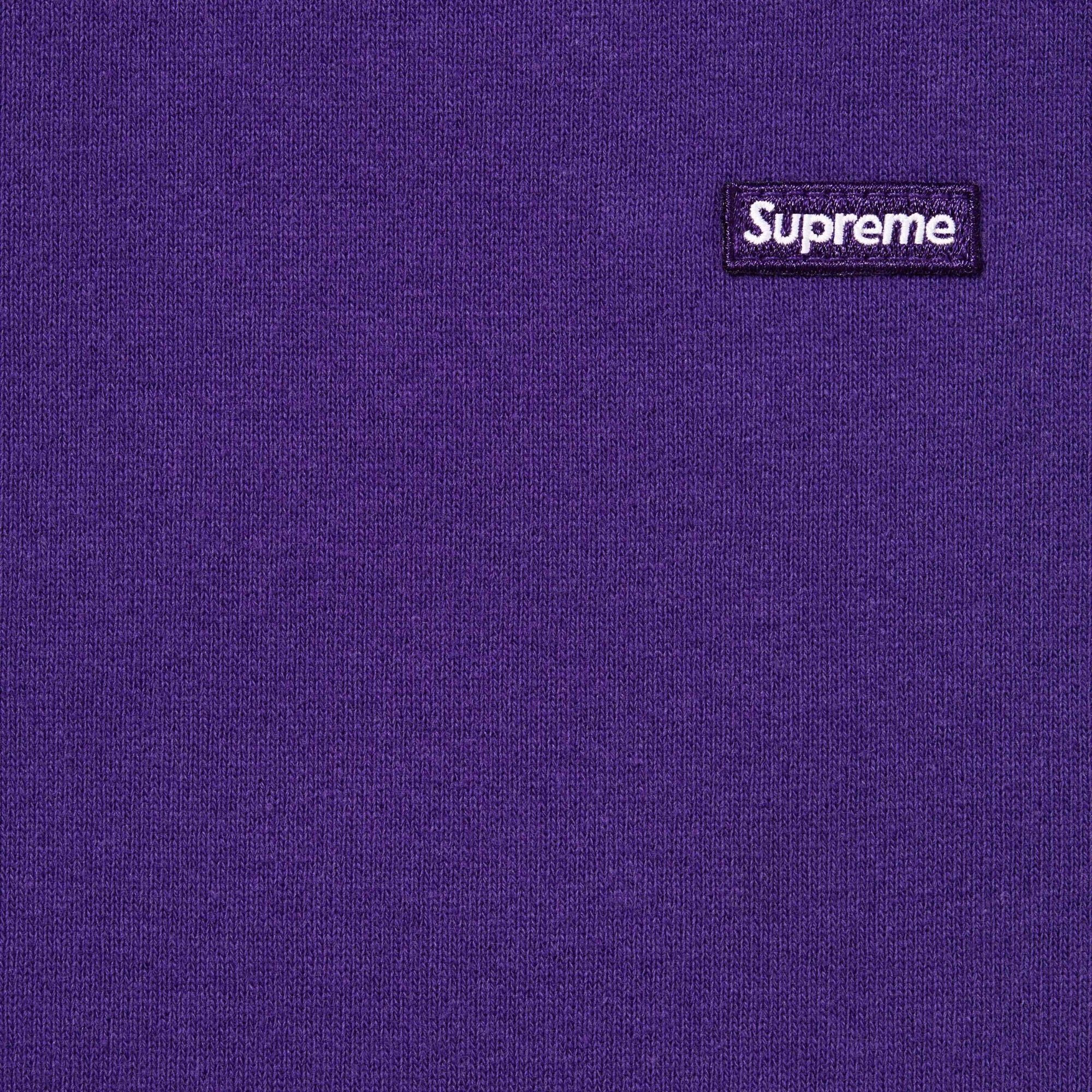 Supreme Small Box Sweatshort Purple