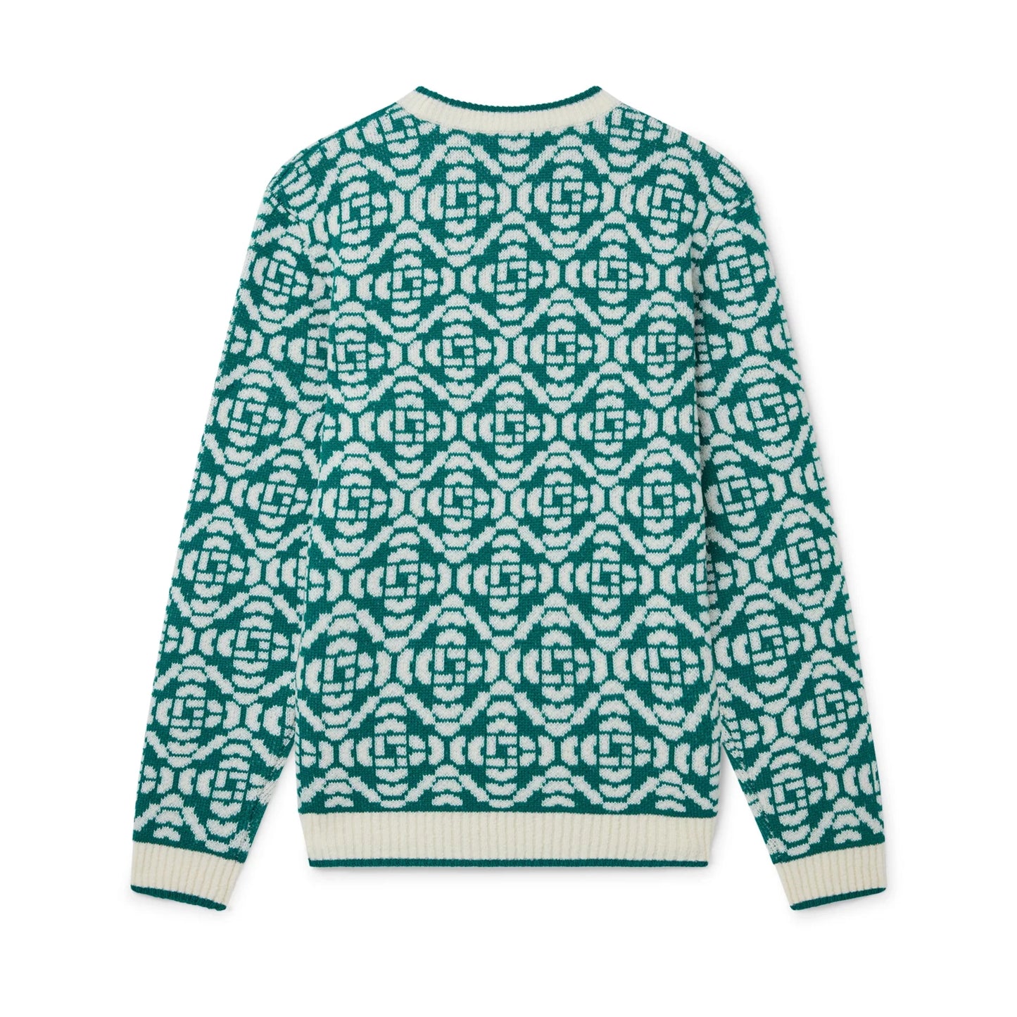 Casablanca Green Monogram Jumper