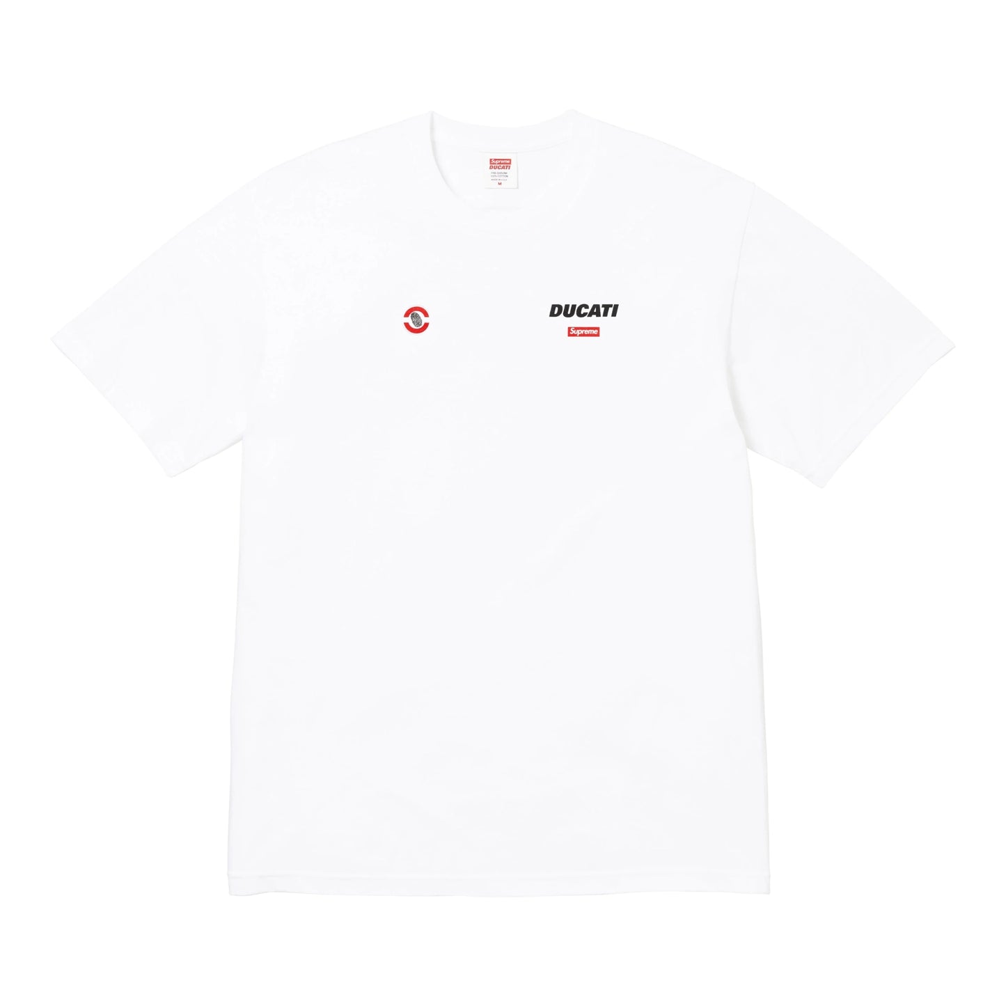 Supreme x Ducati Logos Tee White