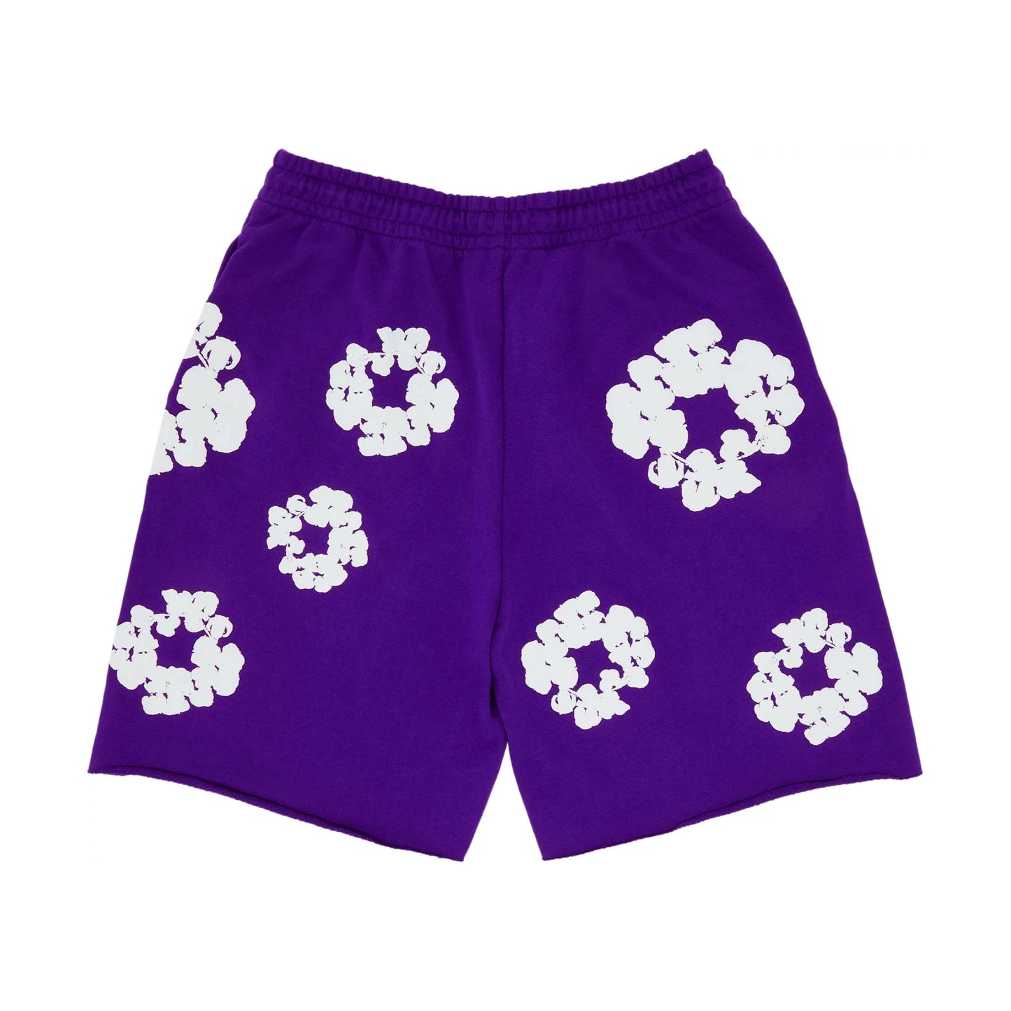 Denim Tears The Cotton Wreath Shorts Purple