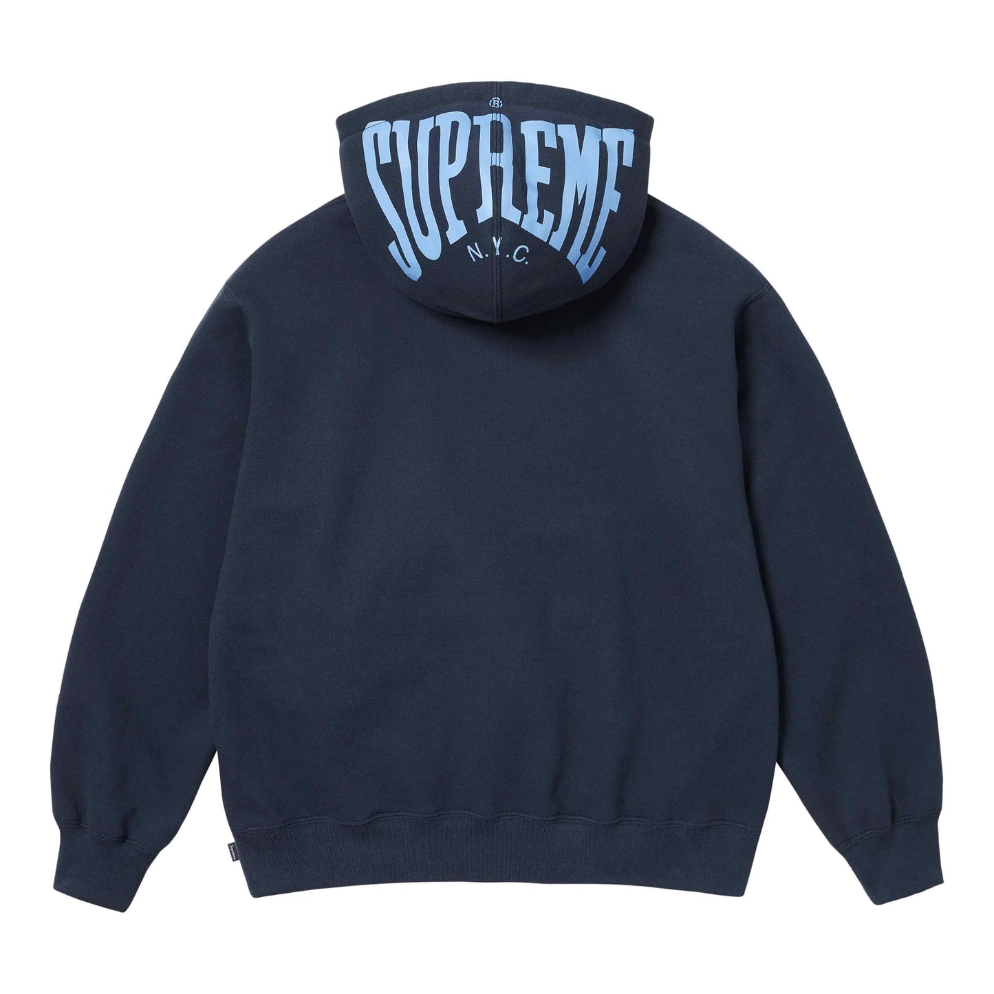 Supreme Warm Up Hooded Sweatshirt Navy