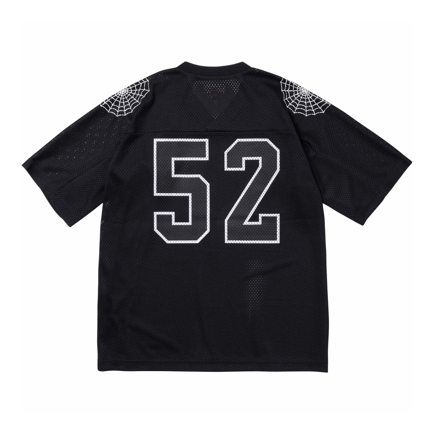 Supreme Spiderweb Football Jersey Black