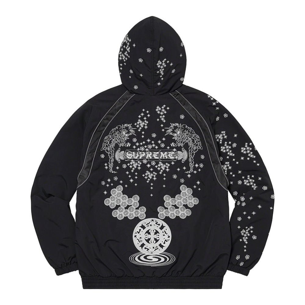 Supreme AOI Glow-in-the-Dark Track Jacket Black