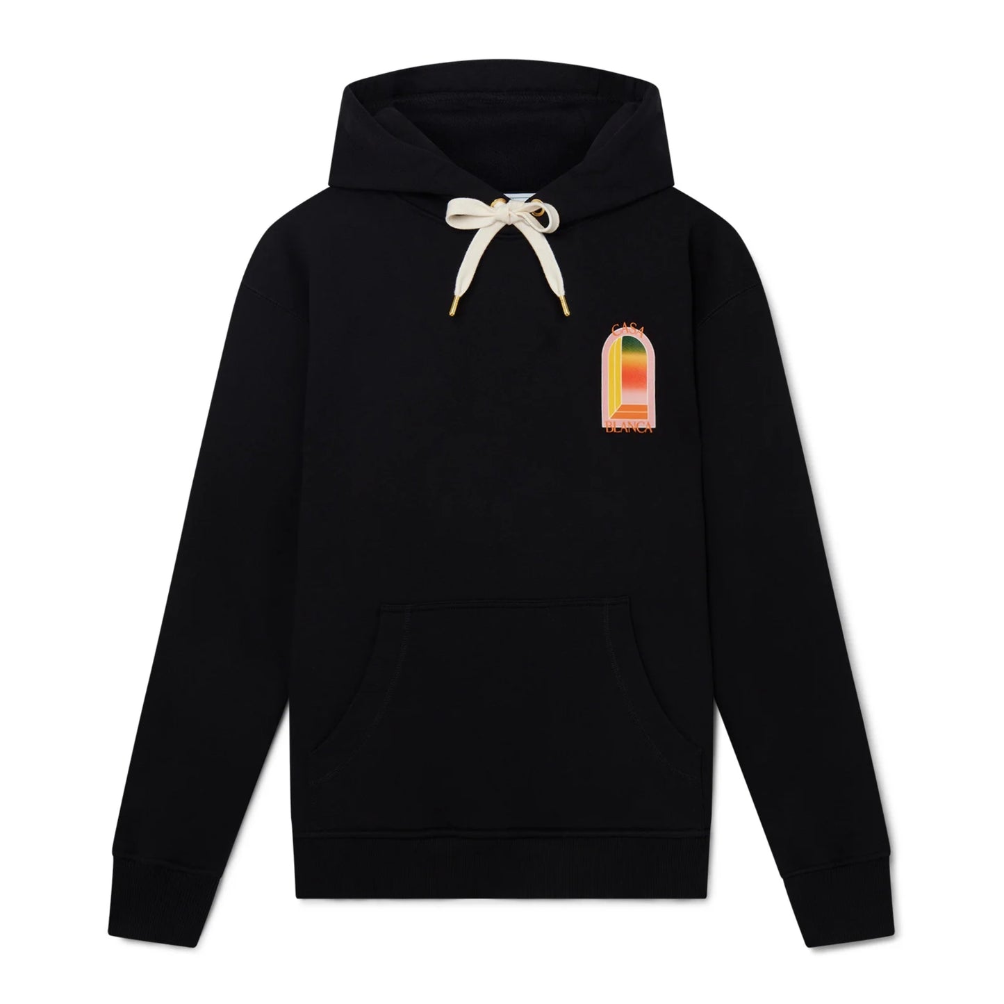 Casablanca Gradient L'Arche Hooded Sweatshirt Black