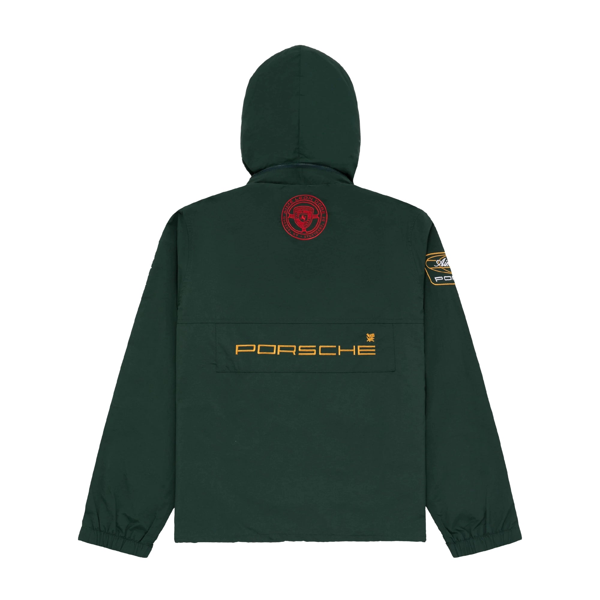 Aimé Leon Dore x Porsche 993 Turbo Nylon Track Jacket Green (M) - In stock