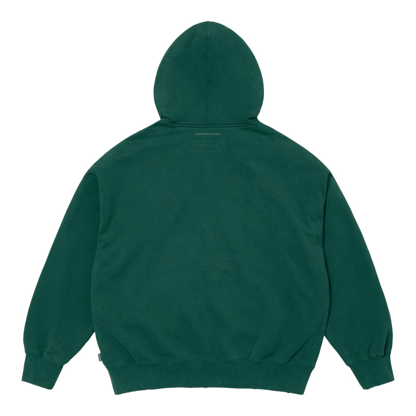 Supreme x MM6 Maison Margiela Zip Up Hooded Sweatshirt Dark Green