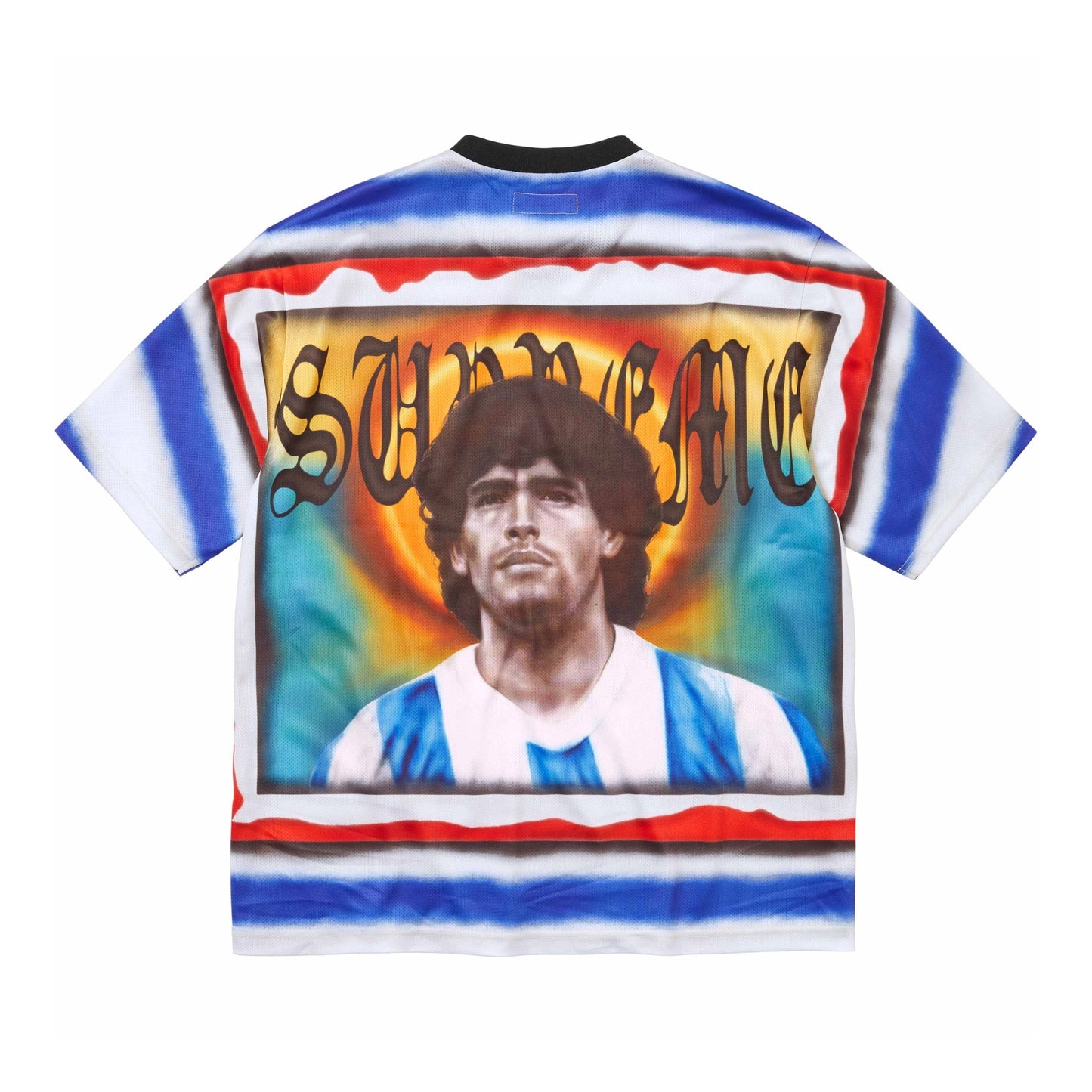 Supreme Maradona Soccer Jersey Multicolor