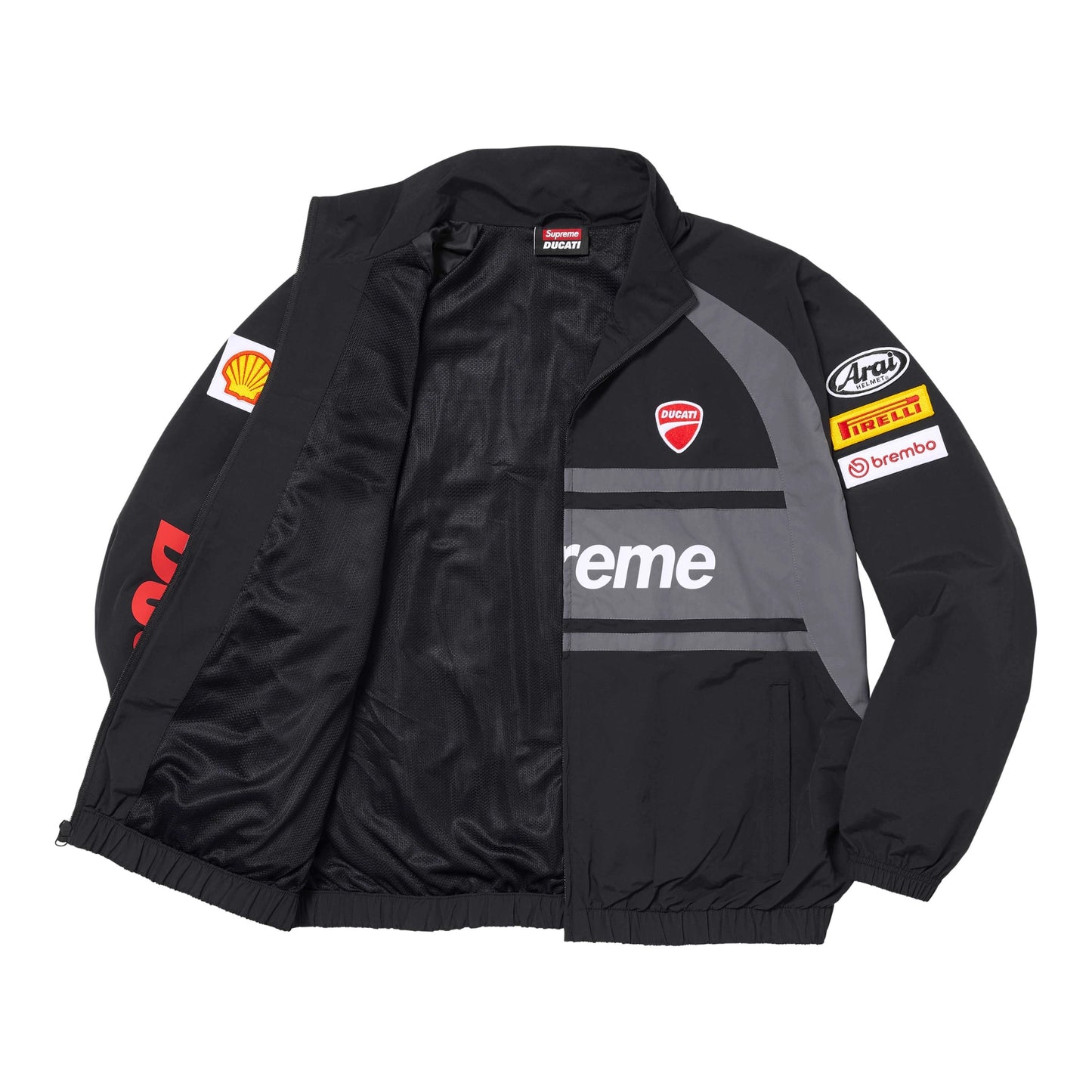 Supreme x Ducati Track Jacket Black