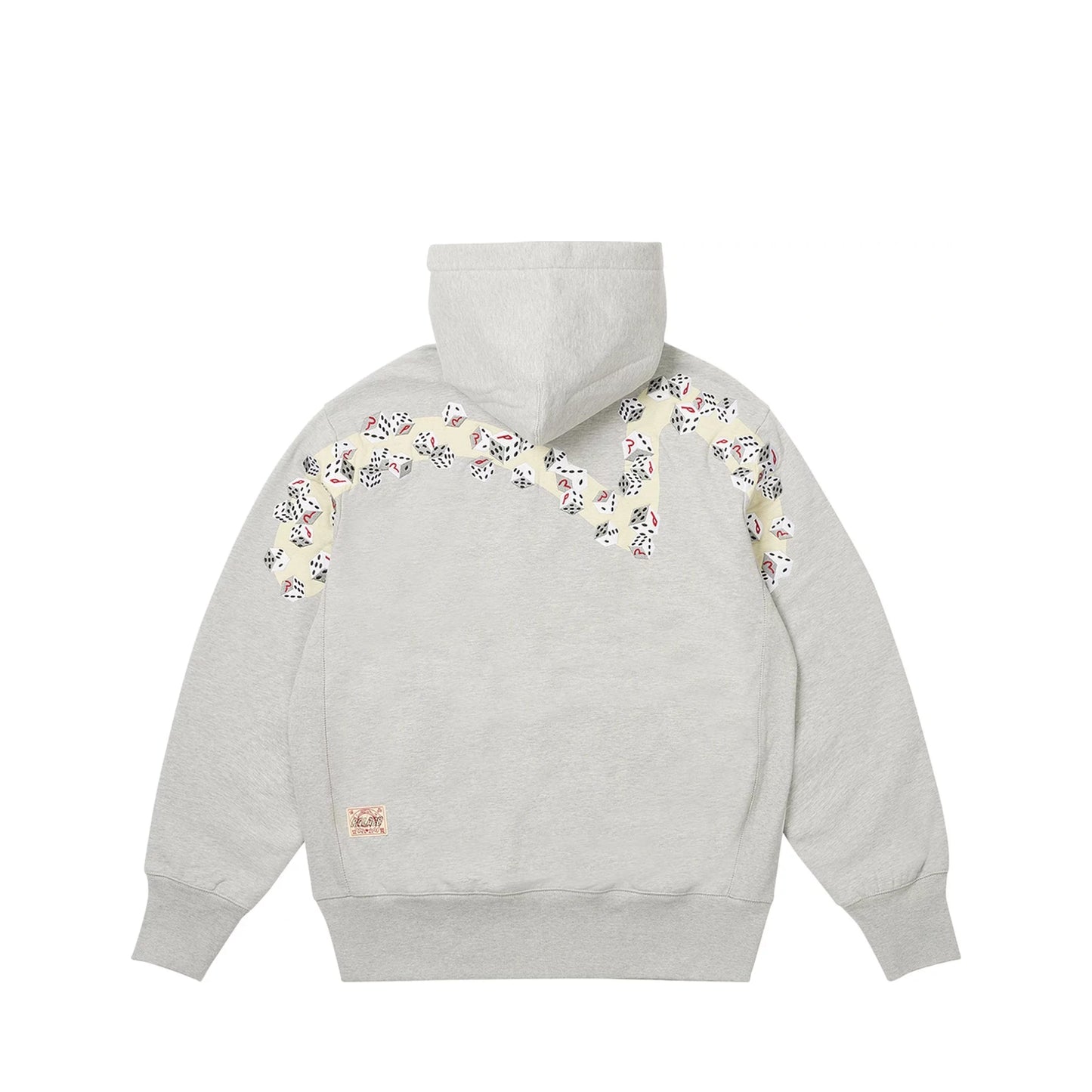 Palace x Evisu Zip Hood Grey Marl