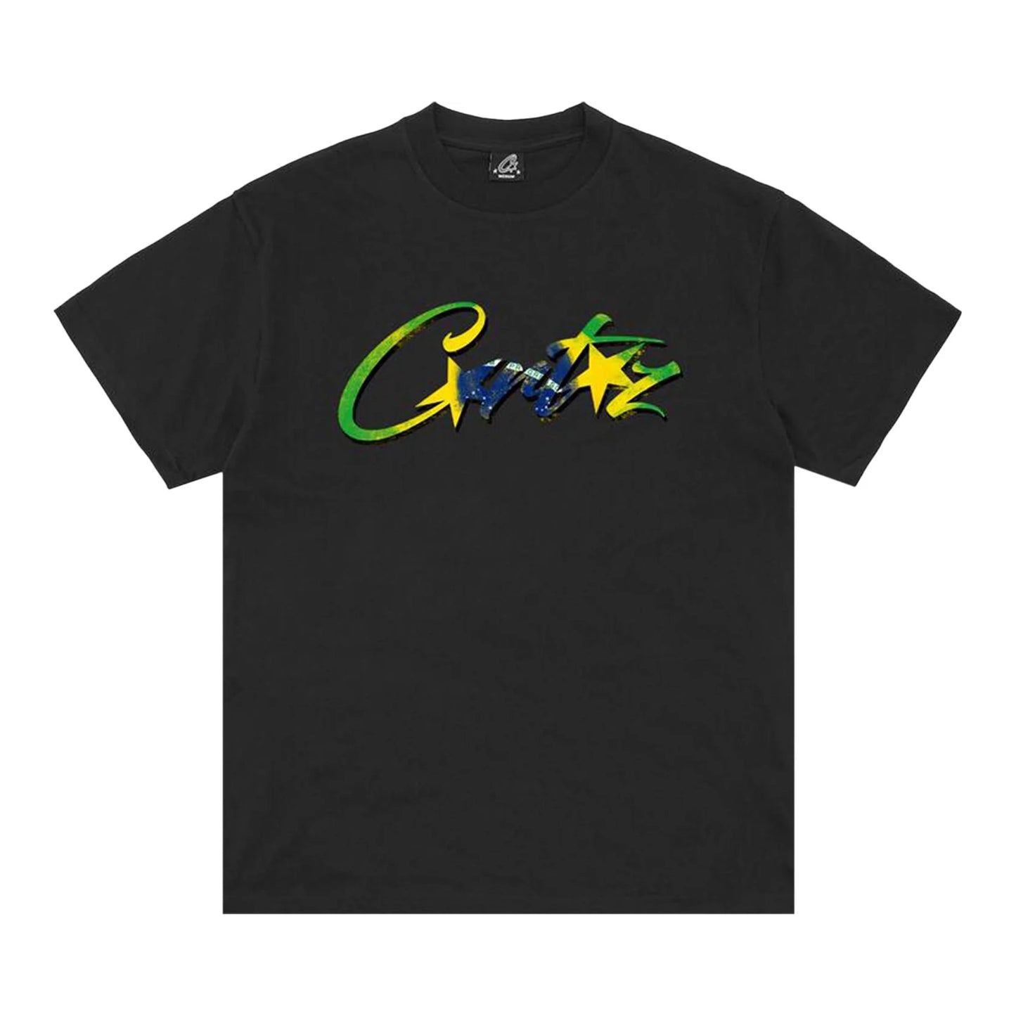 Corteiz Brasil Tee *New Blank* Black