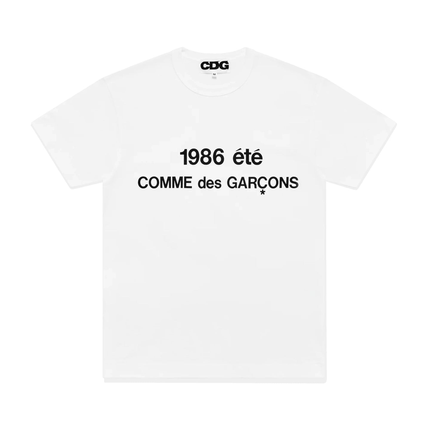 Comme des Garçons T-shirt "Été 1986" White