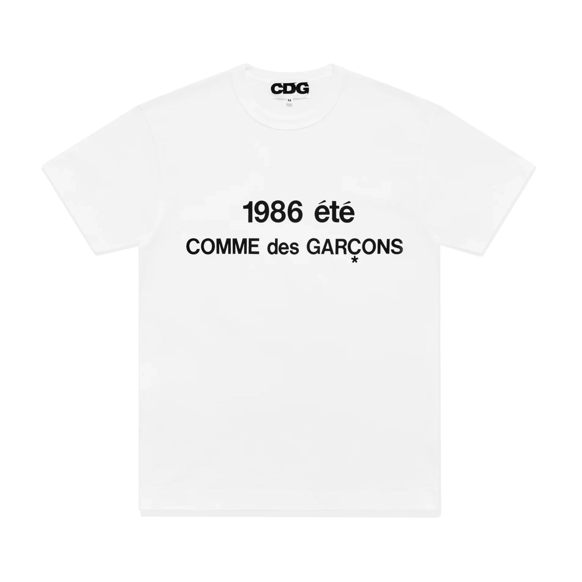 COMME des GARÇONS 1986 été CLASSIC SHIRT Comme des Garçons T-shirt 