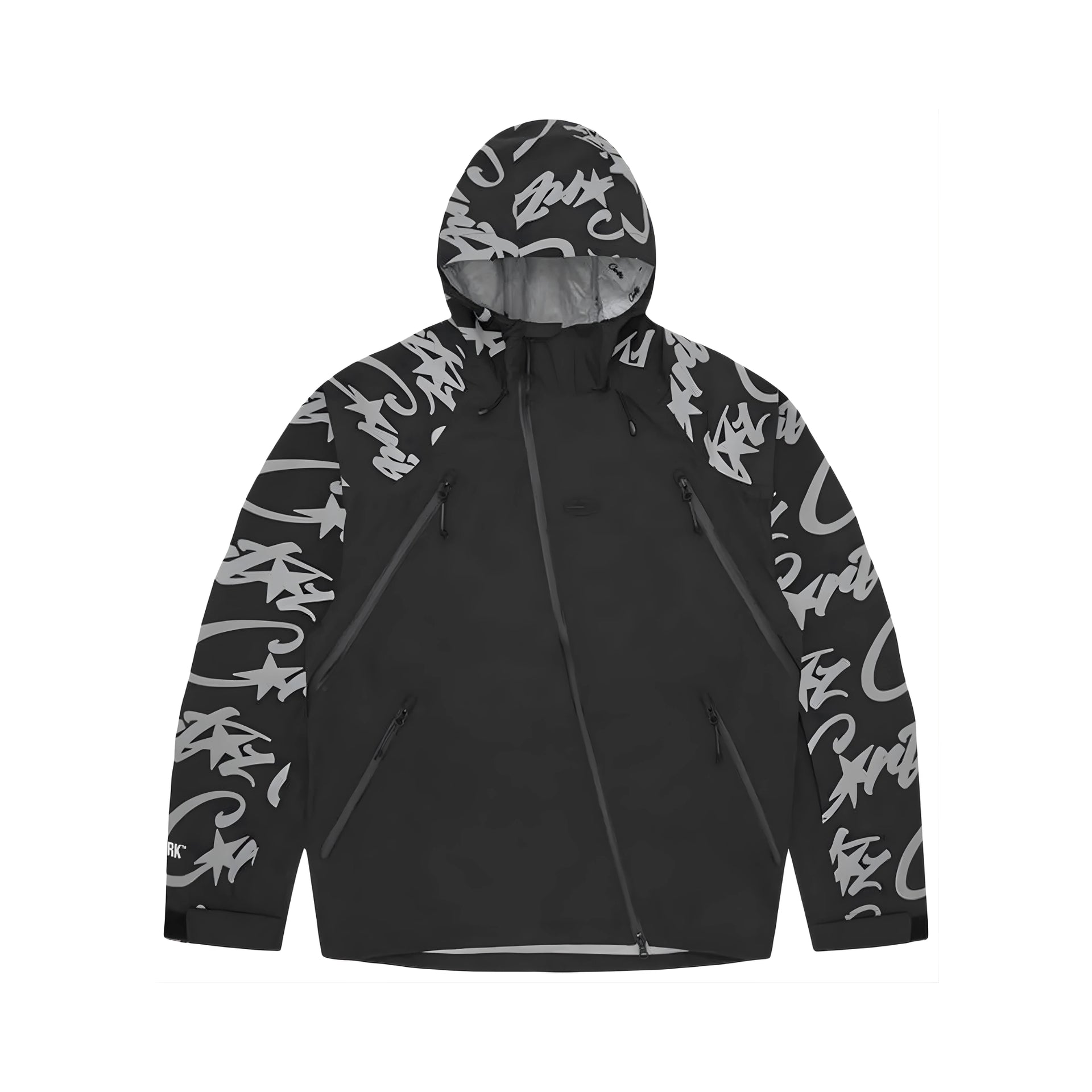 ジャケット・アウター Corteiz Elitework Shell Jacket - Black L Corteiz Elitework Shell Jacket V2 Black