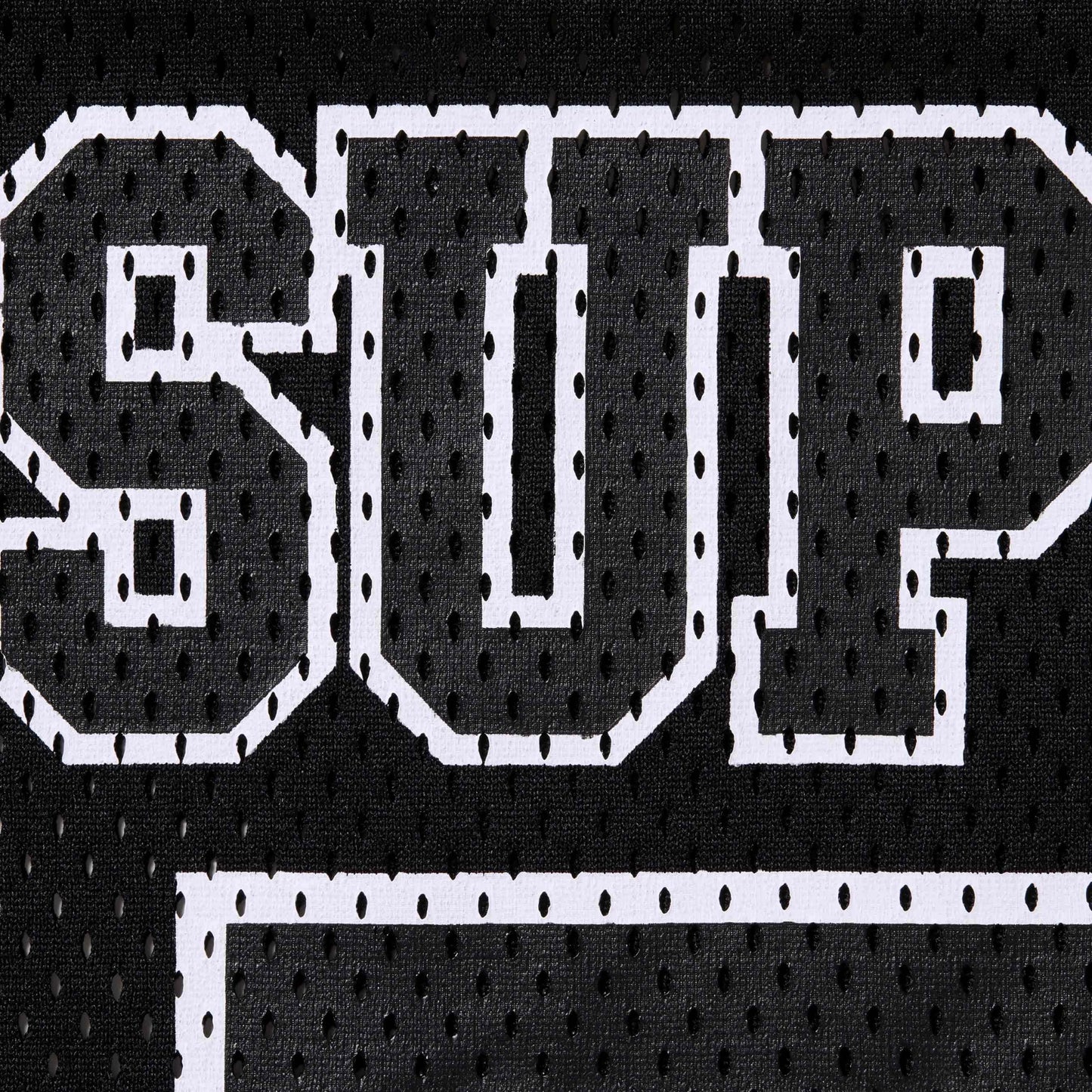 Supreme Spiderweb Football Jersey Black