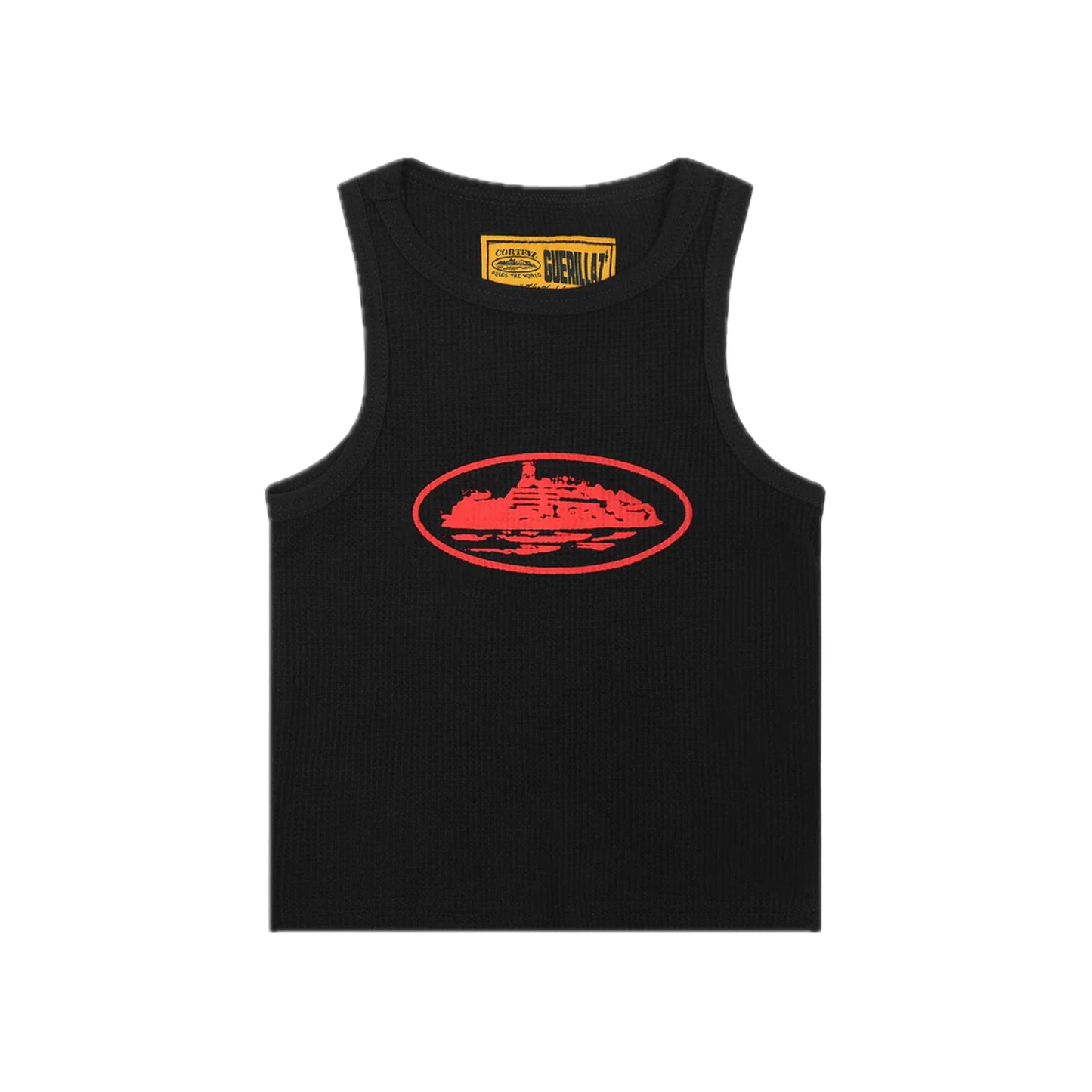 Corteiz Alcatraz Tank Top Black/Red