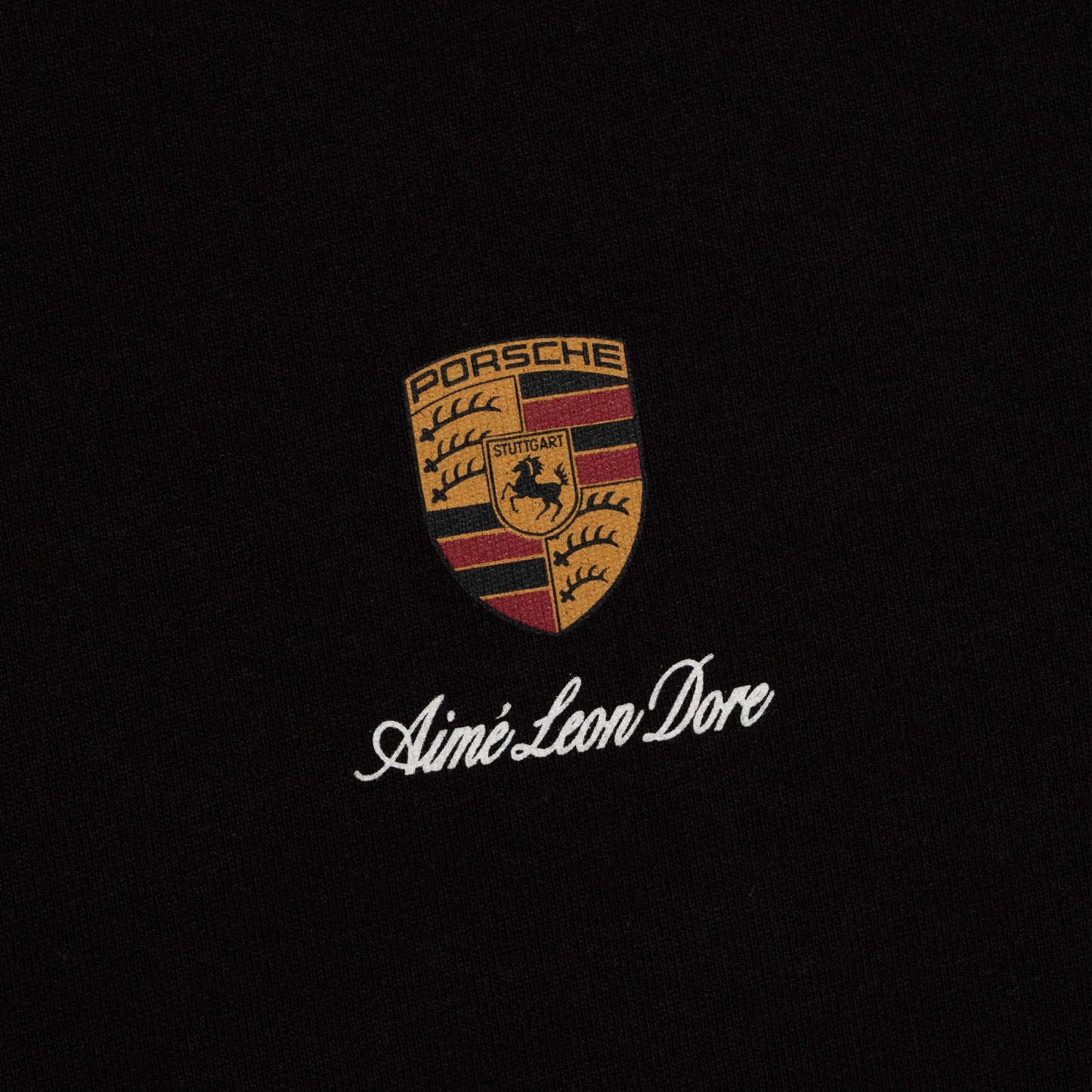 Aimé Leon Dore x Porsche 993 Turbo Racing Tee Jet Black