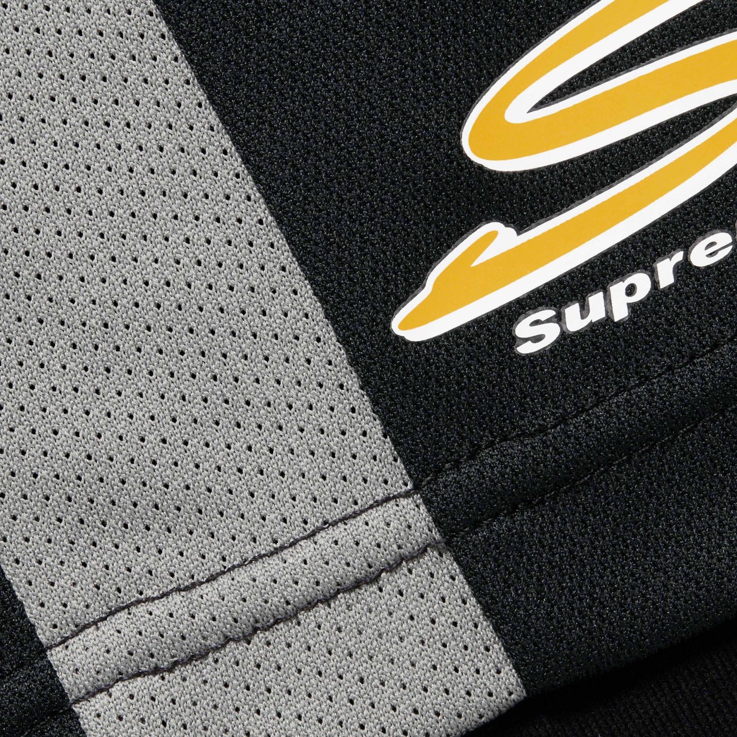 Supreme Hooded Soccer Jersey Black