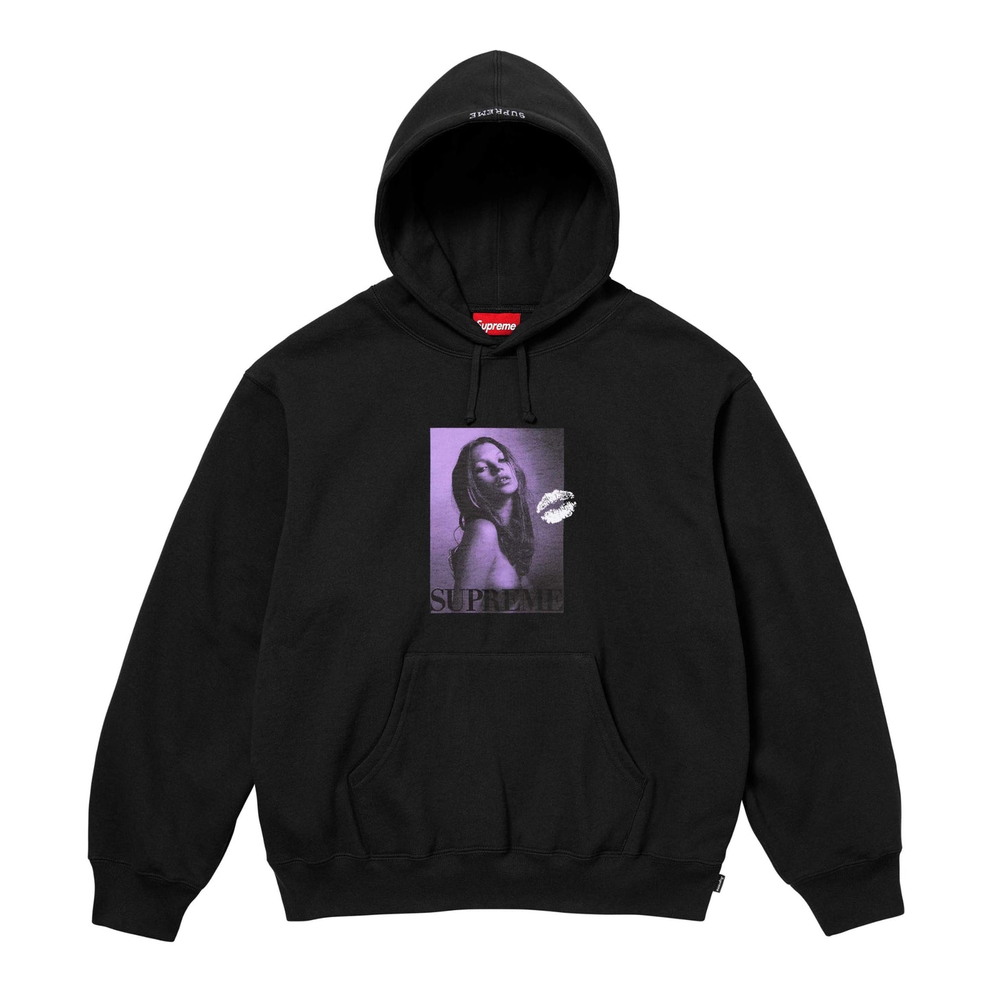 Supreme Kate Moss Hooded Sweatshirt Black