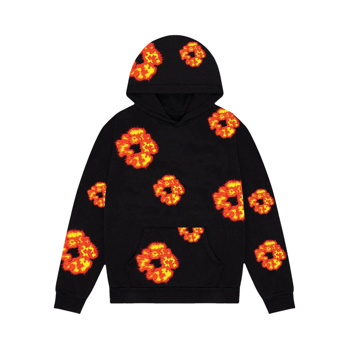 Denim Tears x Offset Wreath Hoodie Black