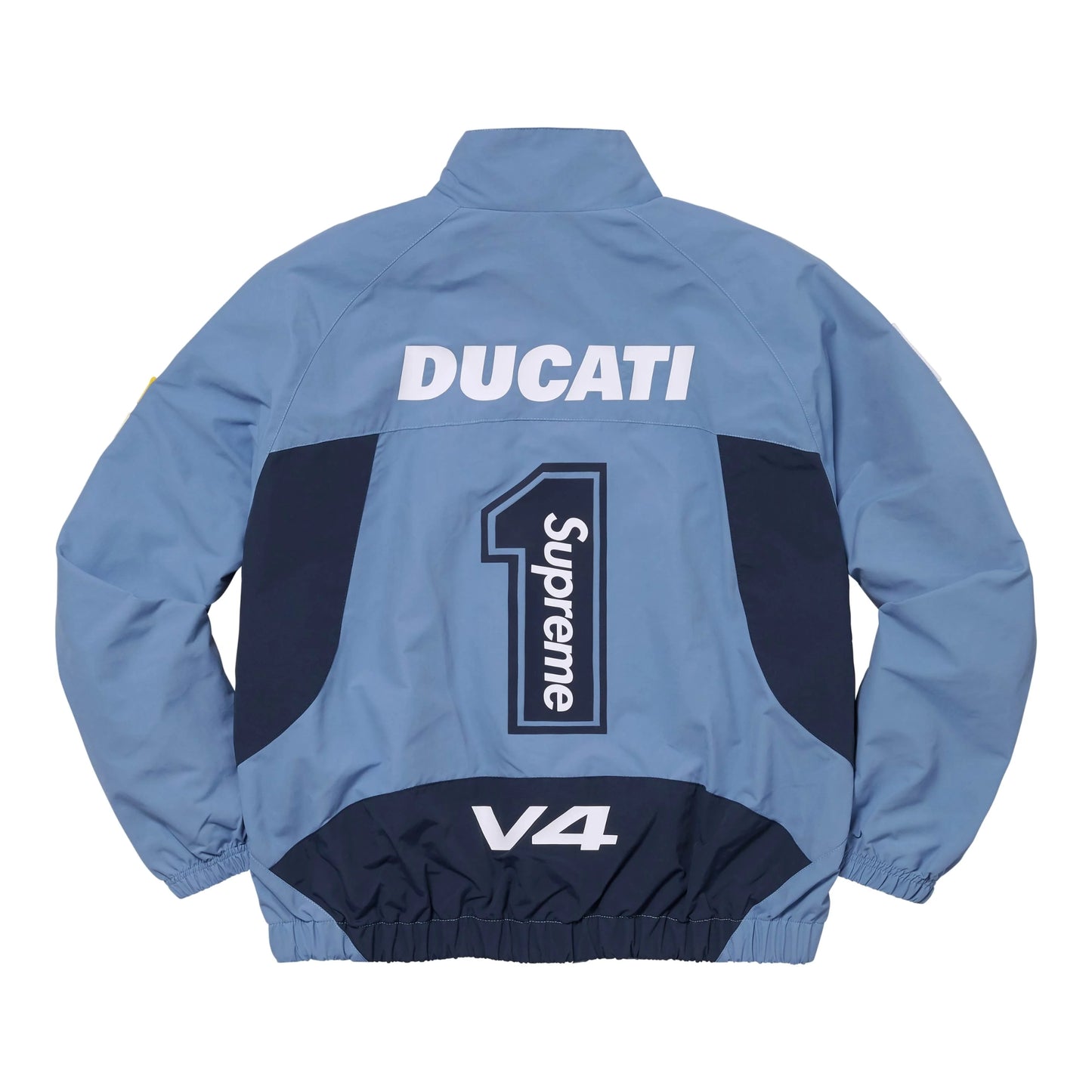 Supreme x Ducati Track Jacket Light Blue