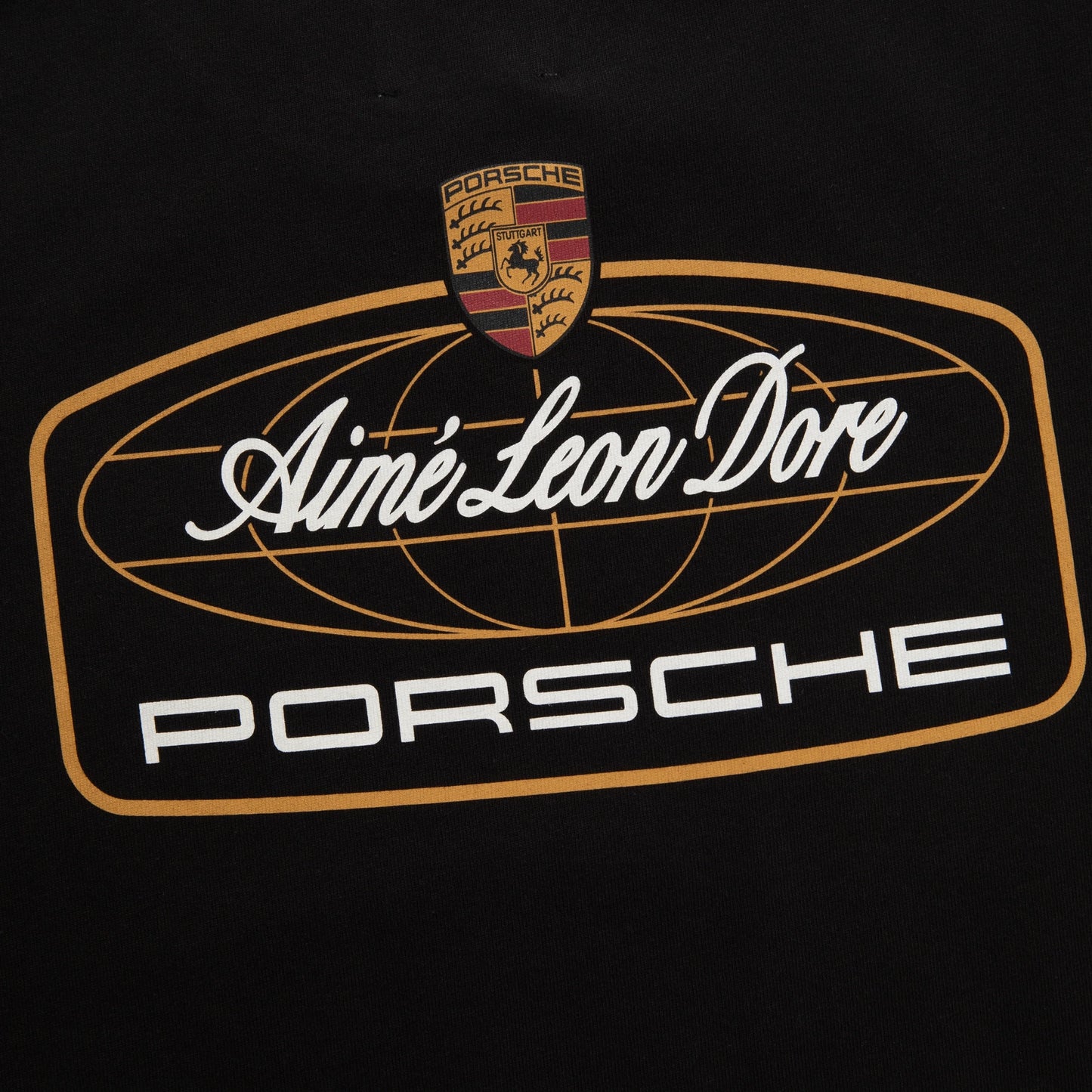 Aimé Leon Dore x Porsche 993 Turbo Racing Tee Jet Black