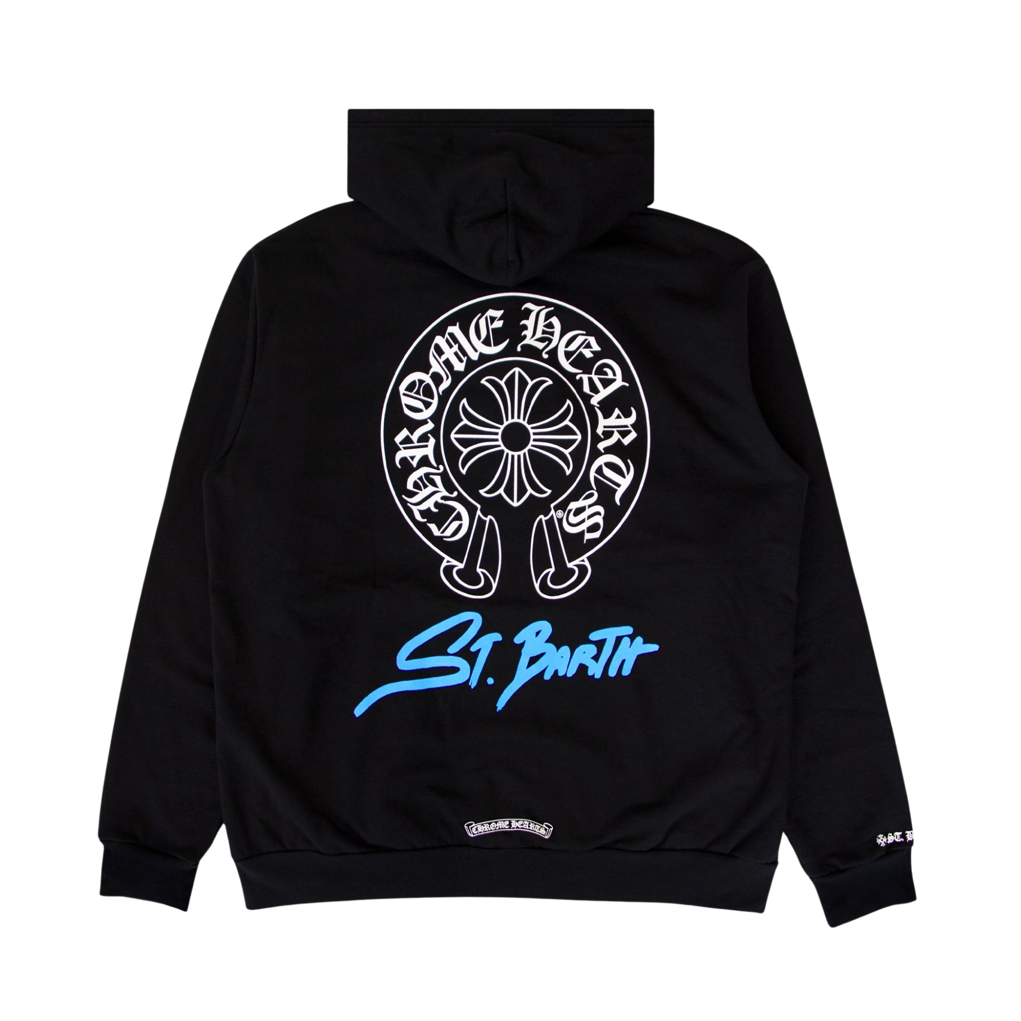 Chrome Hearts St. Barth Exclusive Zip-Up Hoodie Black