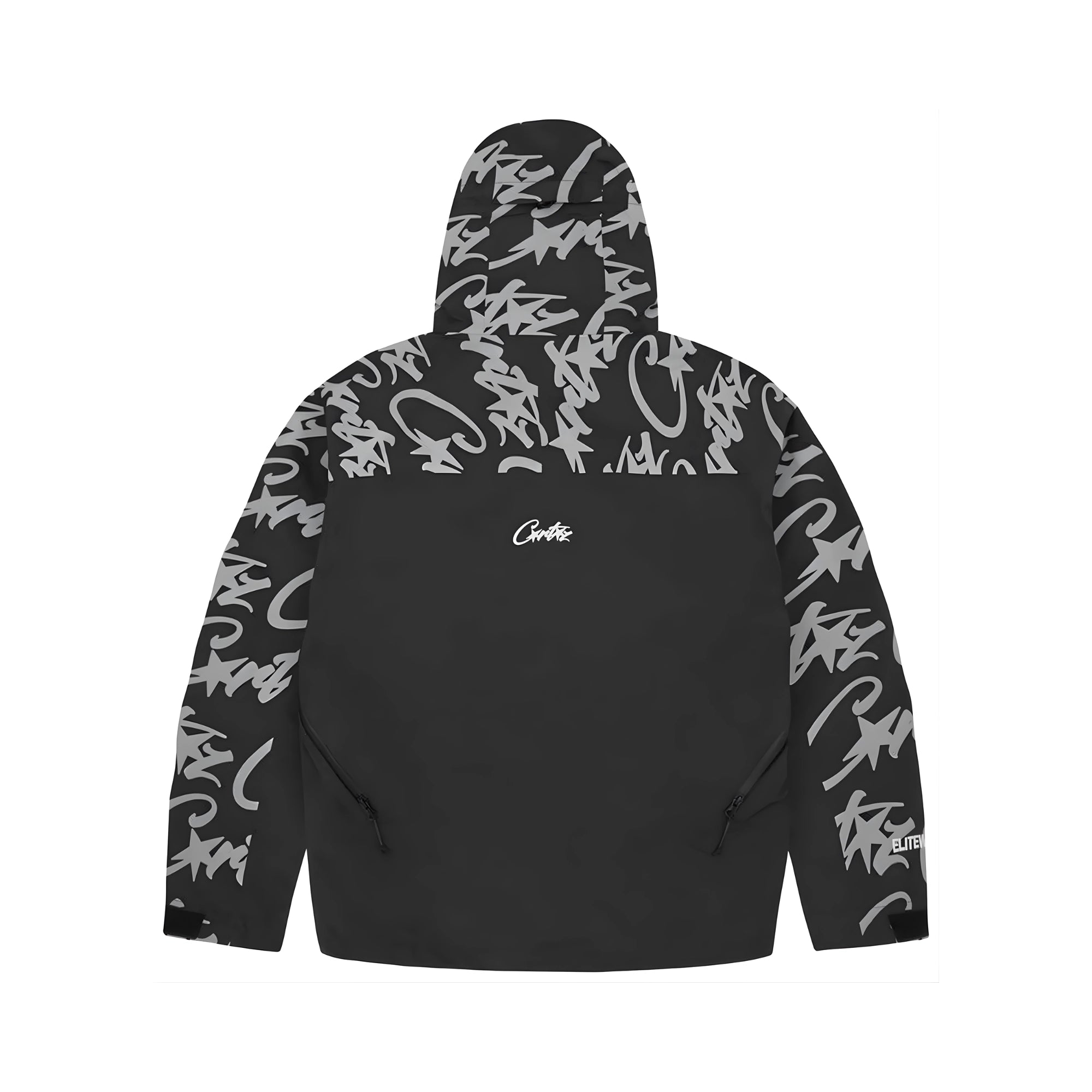 Corteiz Elitework Shell Jacket V2 Black
