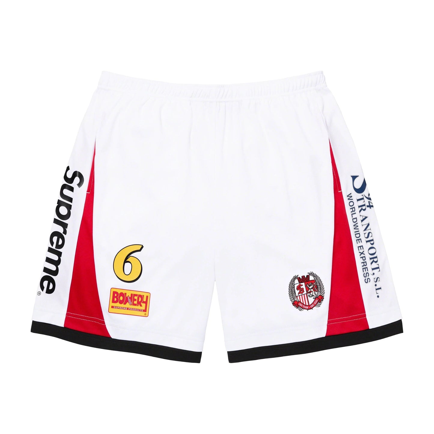 Supreme Soccer Short White