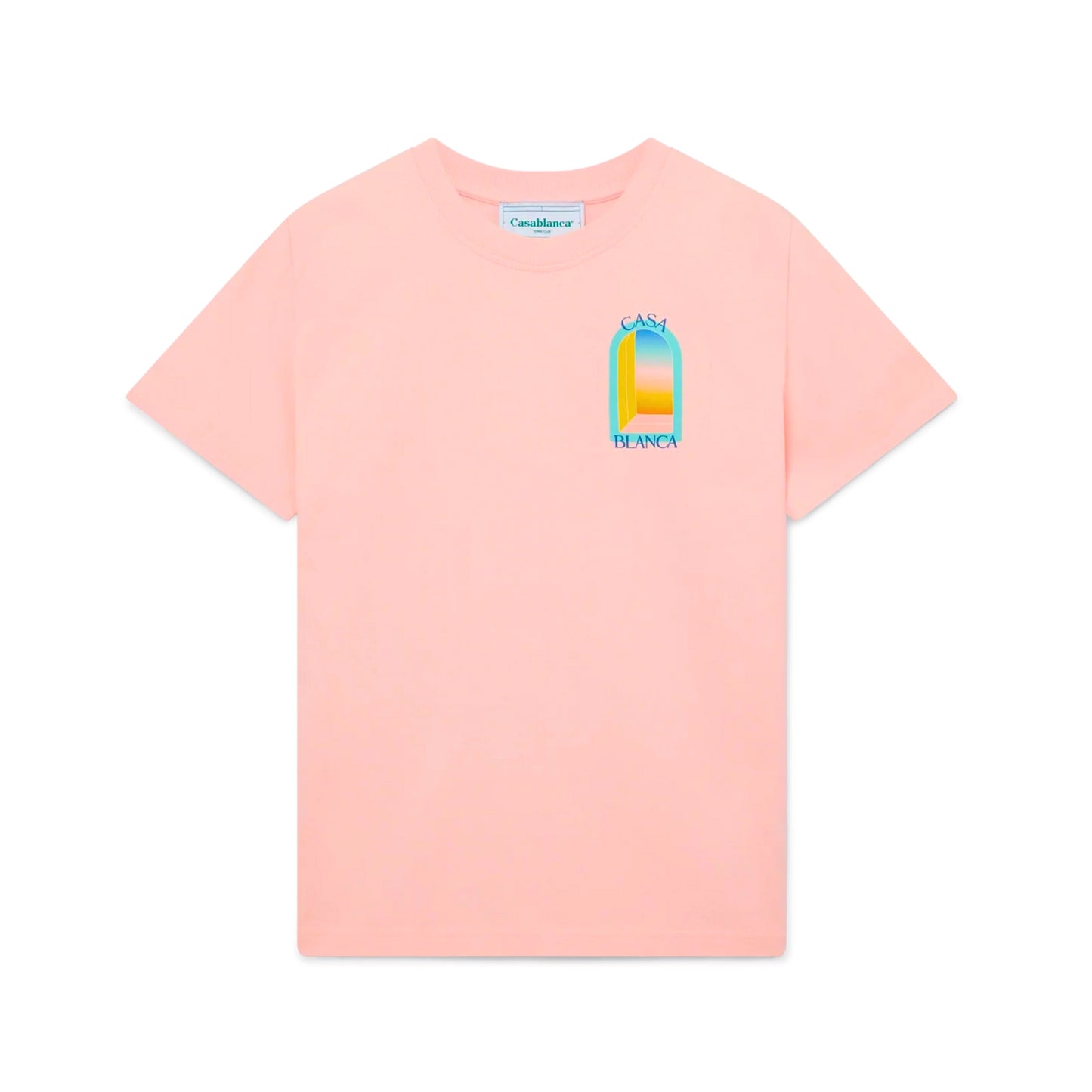 Casablanca L'Arc Colored T-Shirt Pink