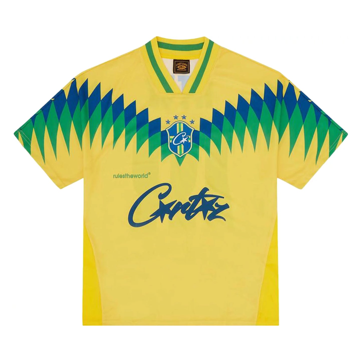 Corteiz Club America Jersey Brasil Yellow