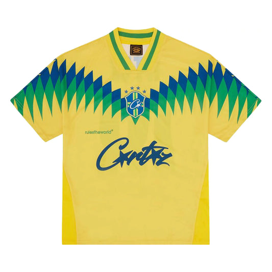 Corteiz Club America Jersey Brasil Yellow