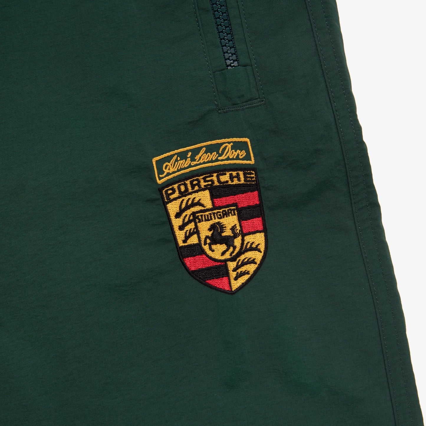 Aimé Leon Dore x Porsche 993 Turbo Nylon Track Pant Green