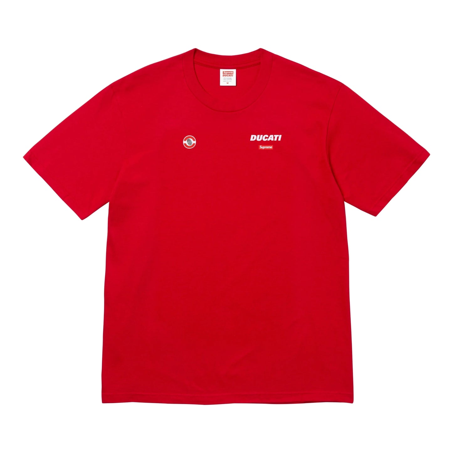 Supreme x Ducati Logos Tee Red