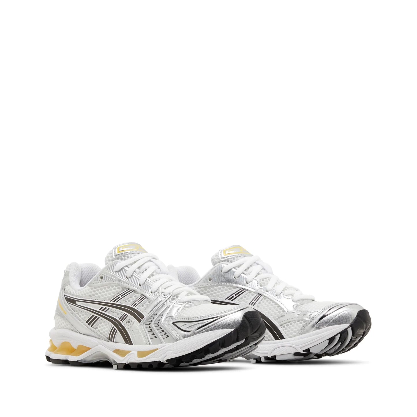 Asics Gel Kayano 14 White Tai-Chi Yellow