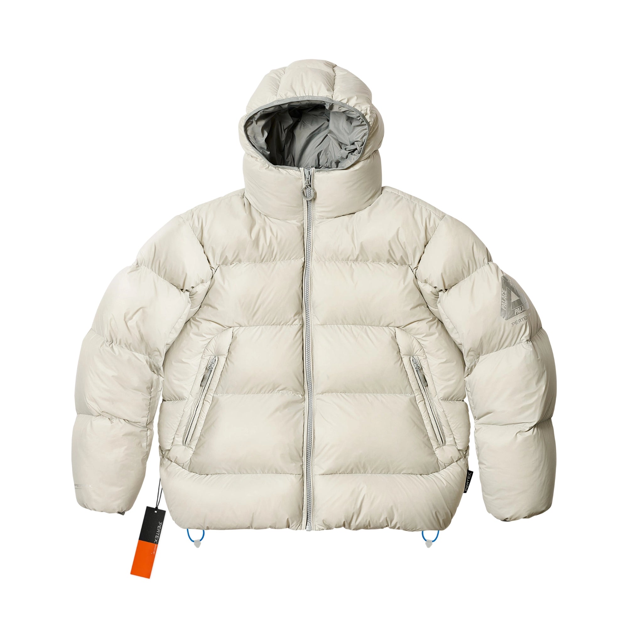 Palace PERTEX Opaque Balaclava Puffa Concrete Grey