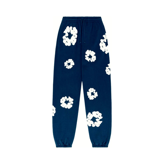 Denim Tears The Cotton Wreath Sweatpants Navy