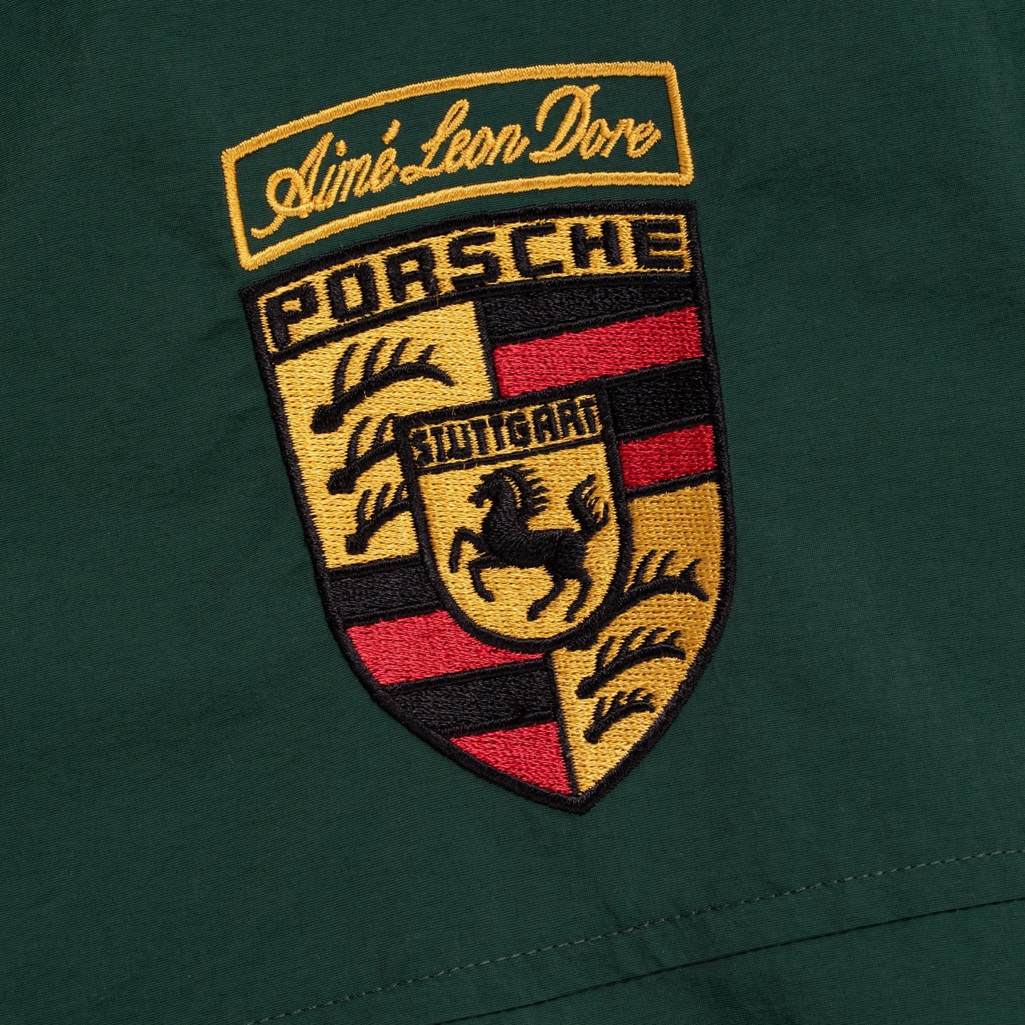 Aimé Leon Dore x Porsche 993 Turbo Nylon Track Jacket Green