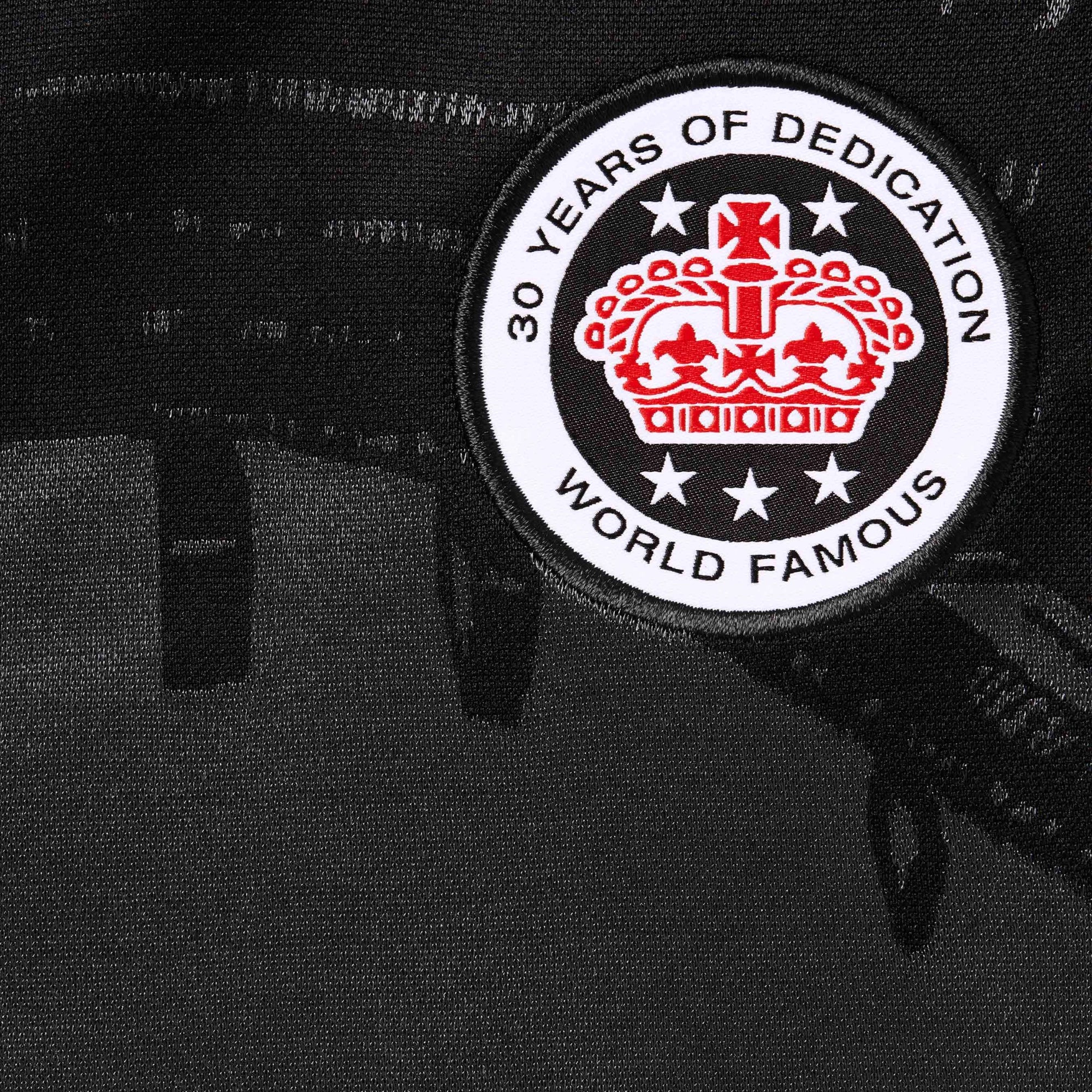 Supreme Jacquard Soccer Jersey Black (M) - En stock