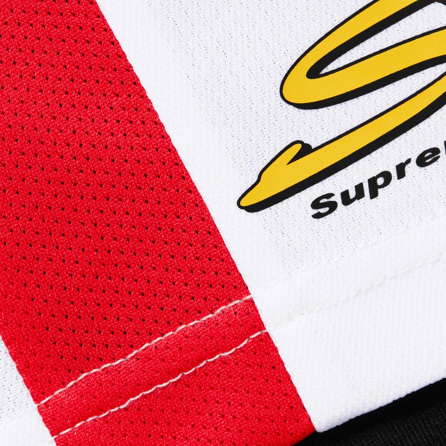 Supreme Hooded Soccer Jersey White