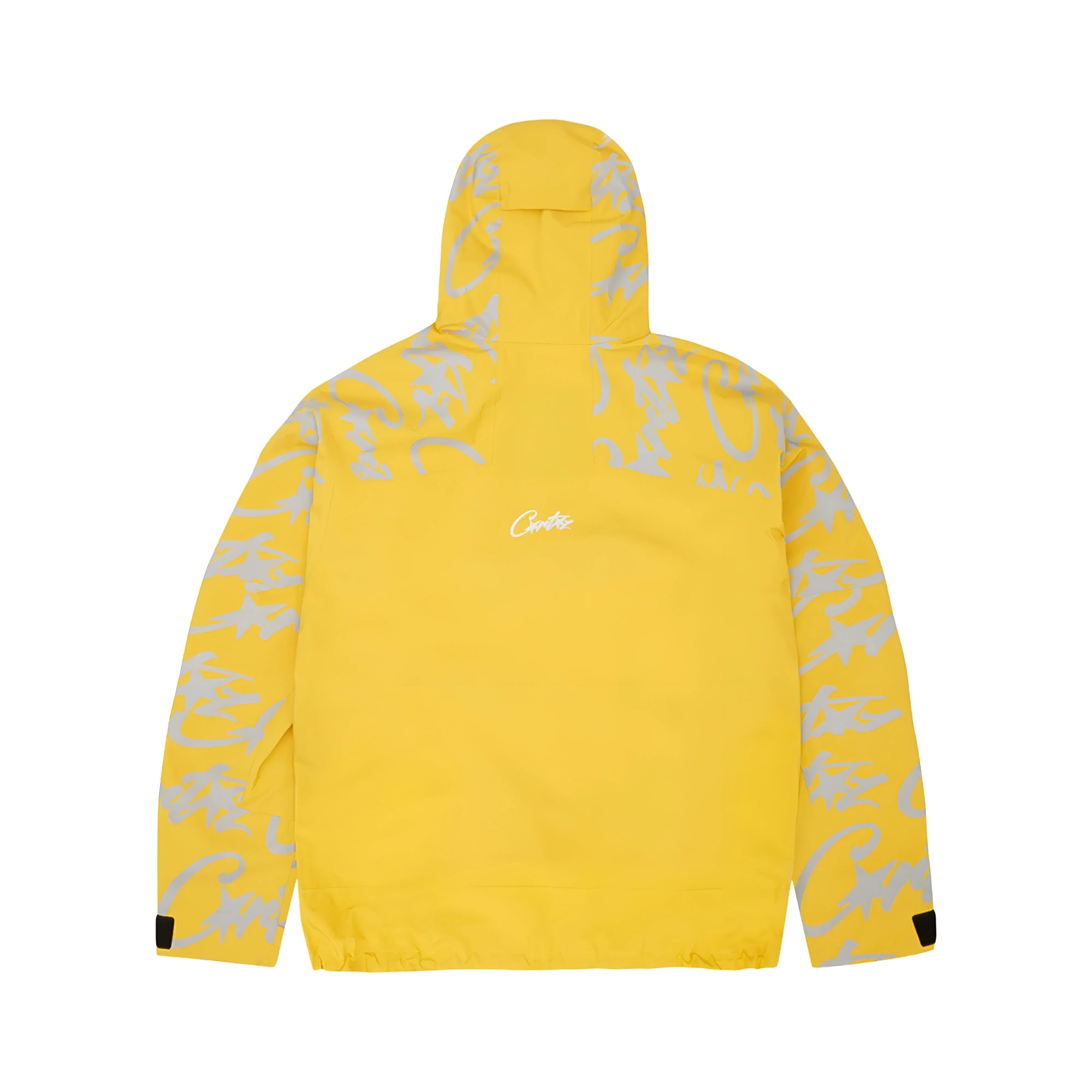 Corteiz Elitework Waterproof Shell Jacket Yella (M) - In stock