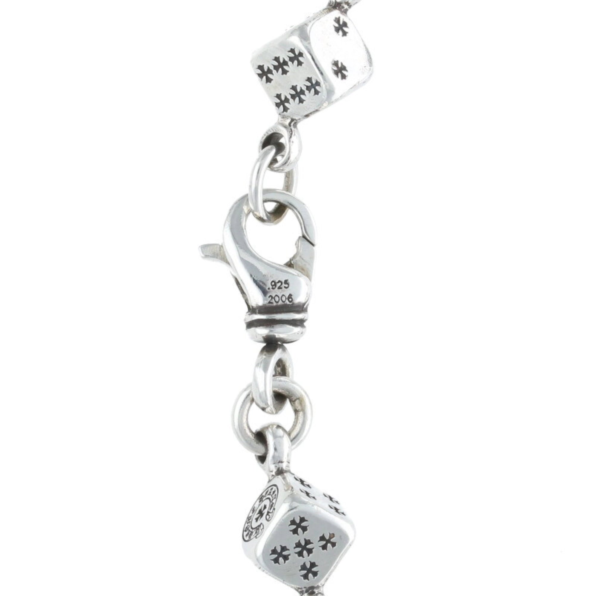 Chrome Hearts Dice and Crossball Bracelet