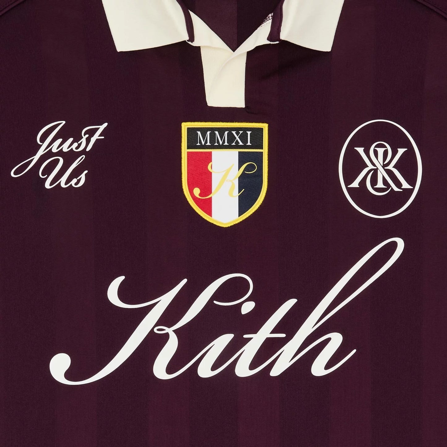 Kith Shadow Stripe Marcel Soccer Jersey Rave