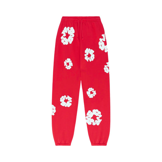 Denim Tears The Cotton Wreath Sweatpants Red