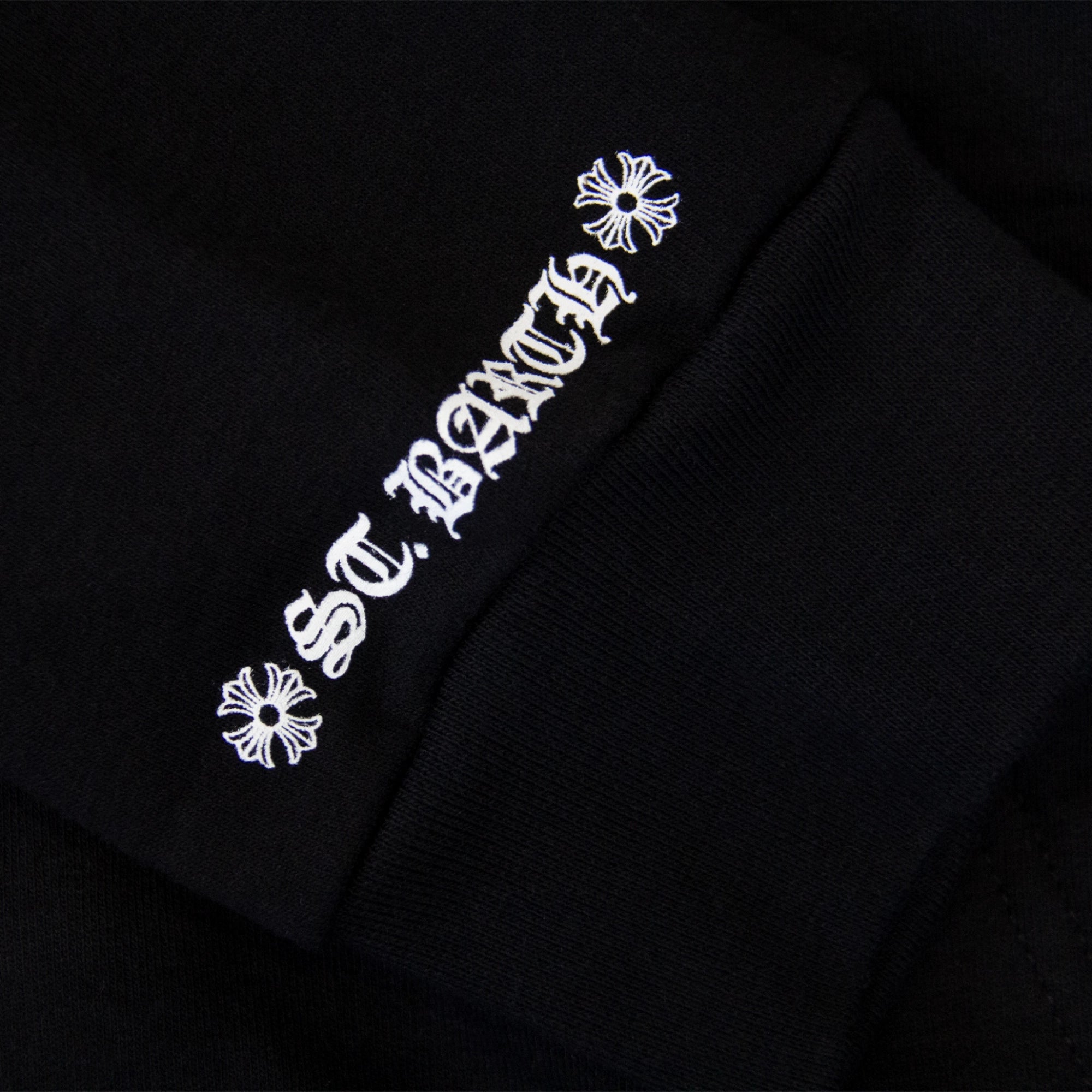 Chrome Hearts St. Barth Exclusive Zip-Up Hoodie Black